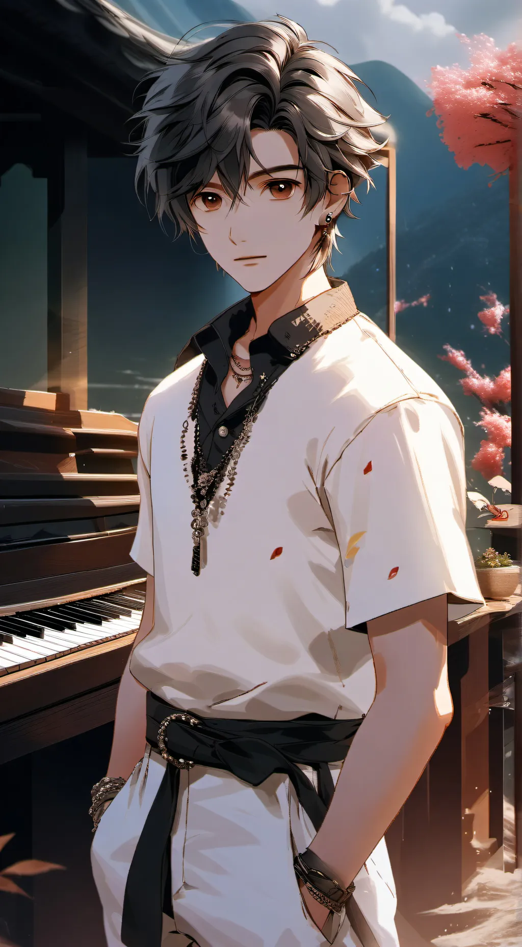 ai character: Lucas background