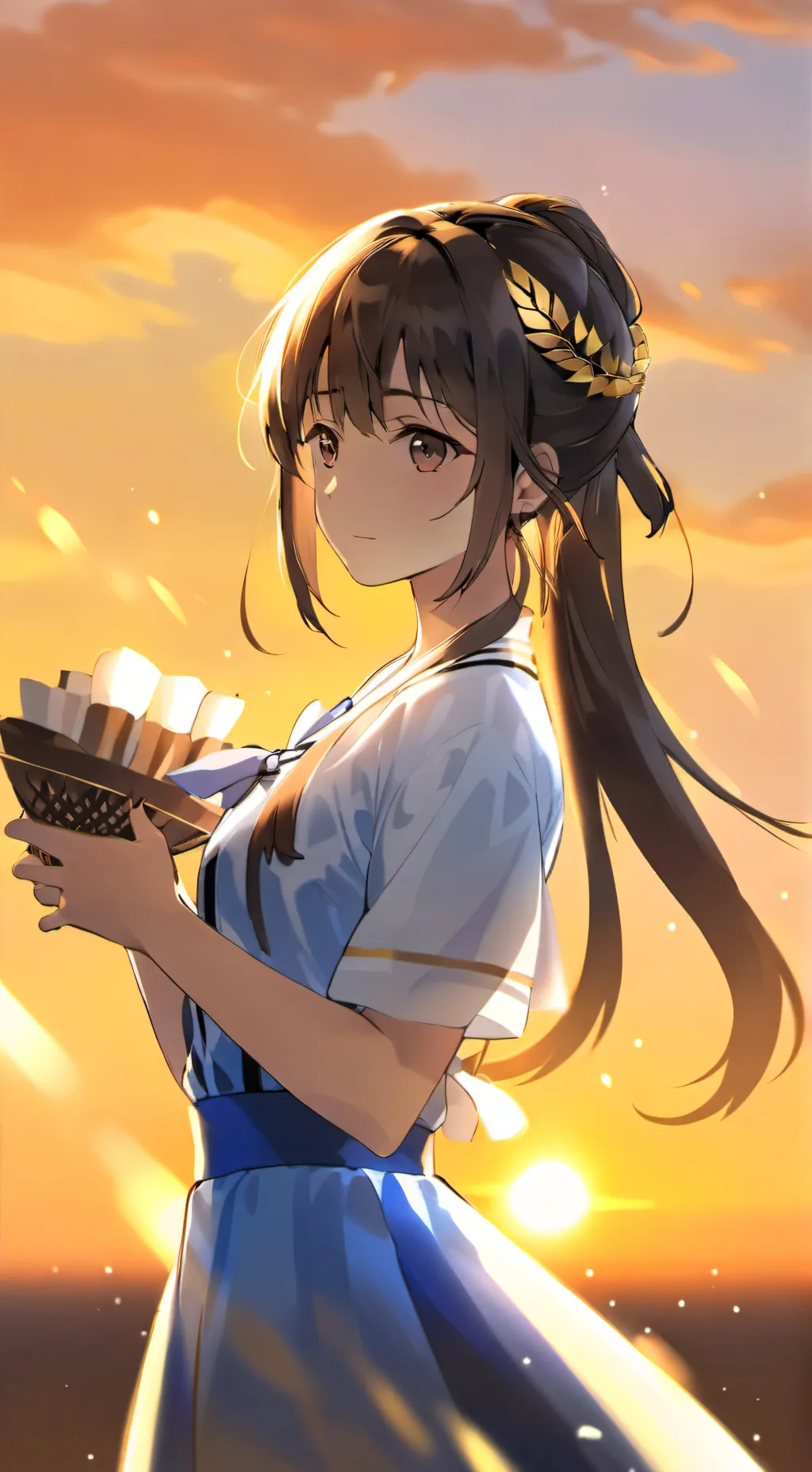 ai character: Yuki Sakura background