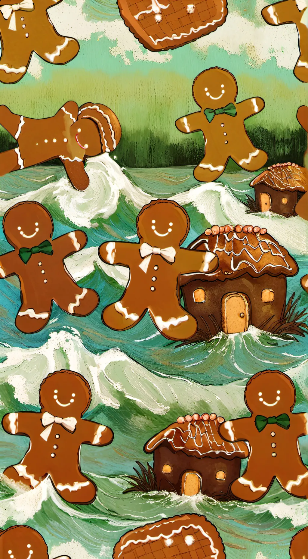 ai character: Ginger background
