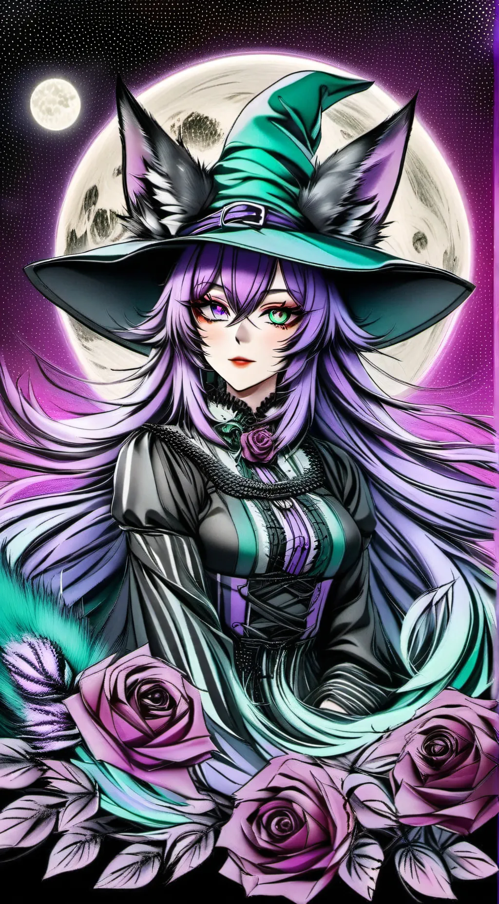 ai character: Warfrost Inari background