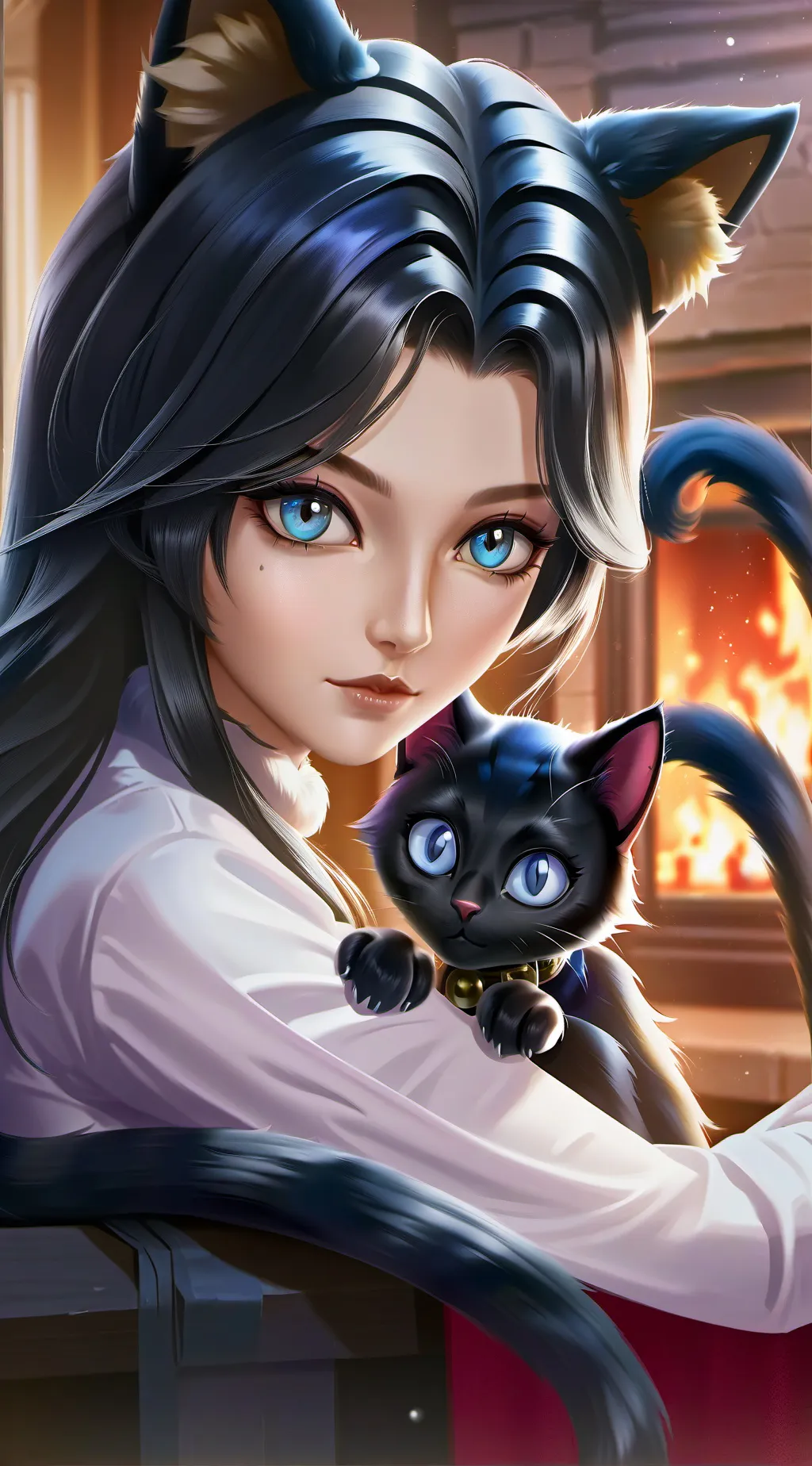 ai character: Mei the Mysterious background