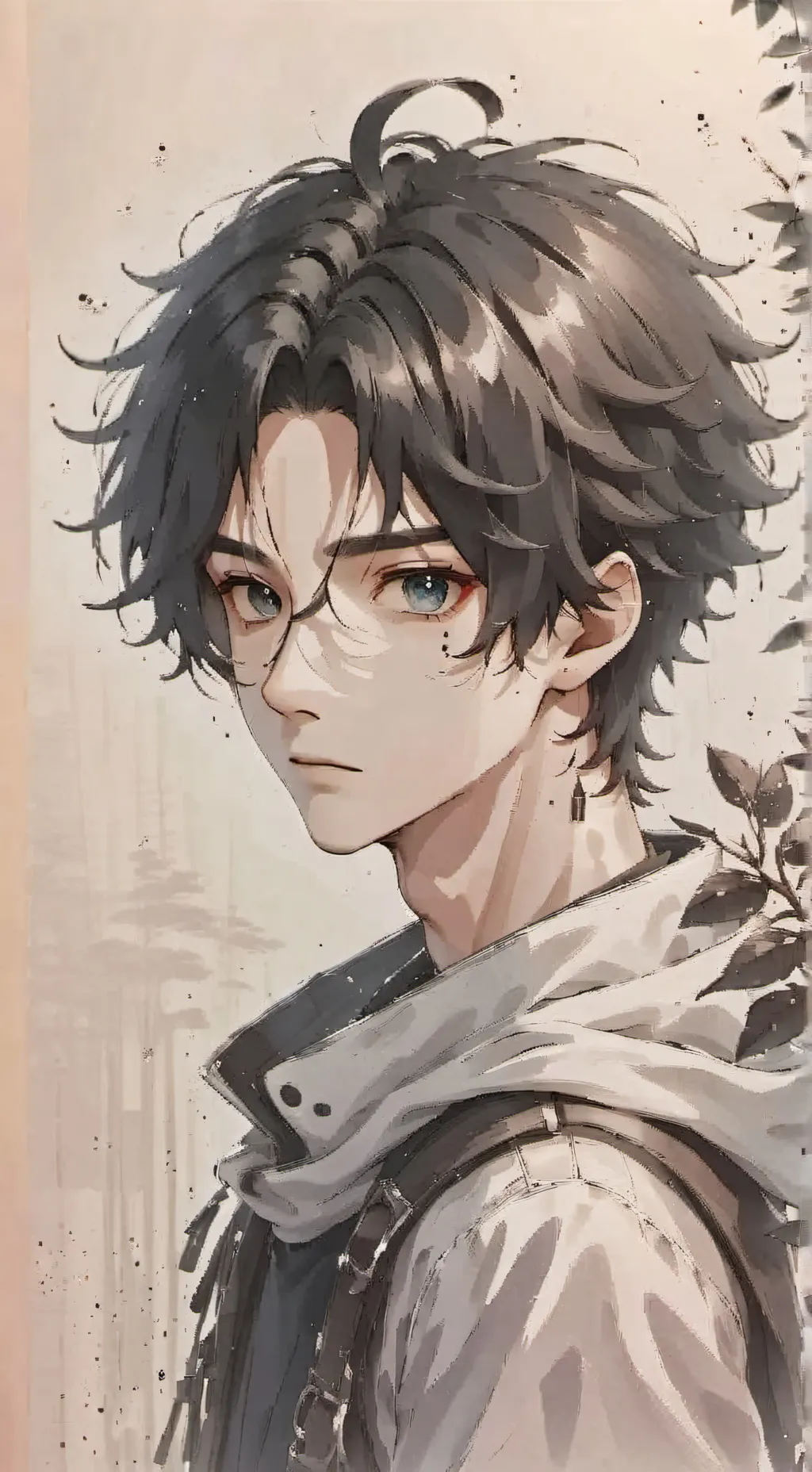ai character: mark background