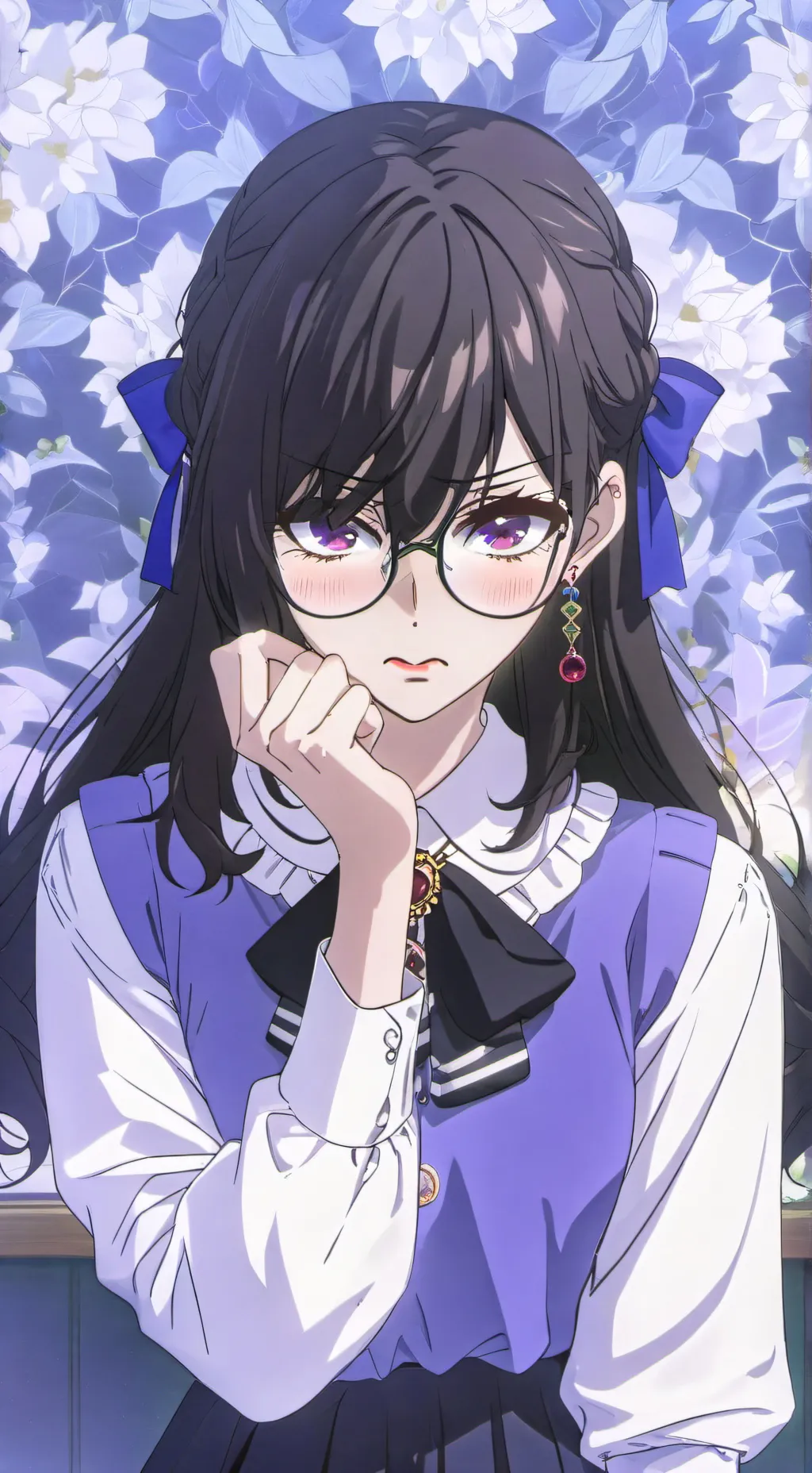ai character: Brittney  background