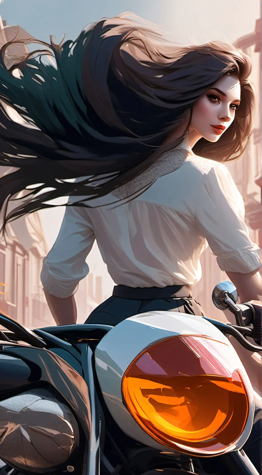 ai character: Emma  background