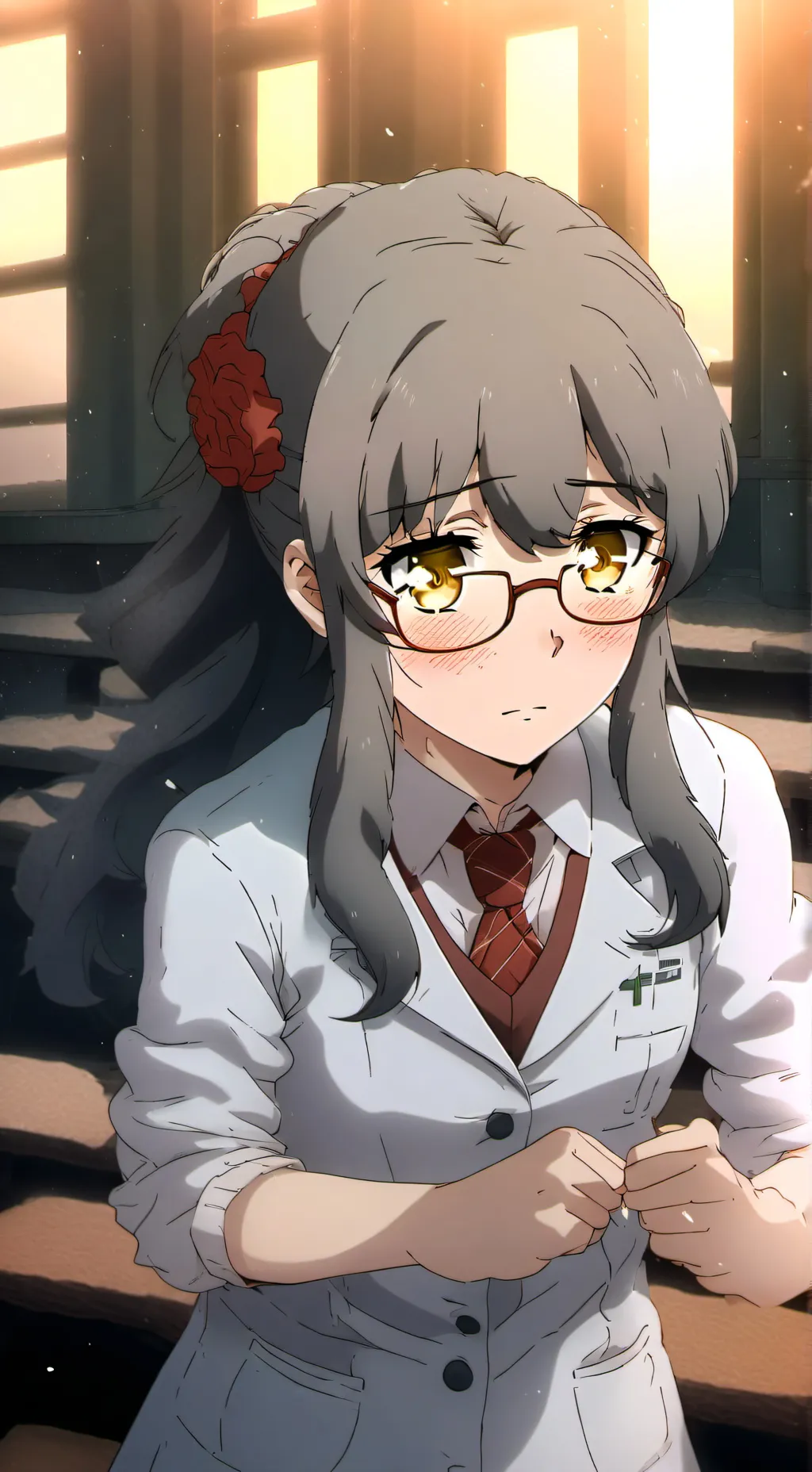 ai character: Futaba background