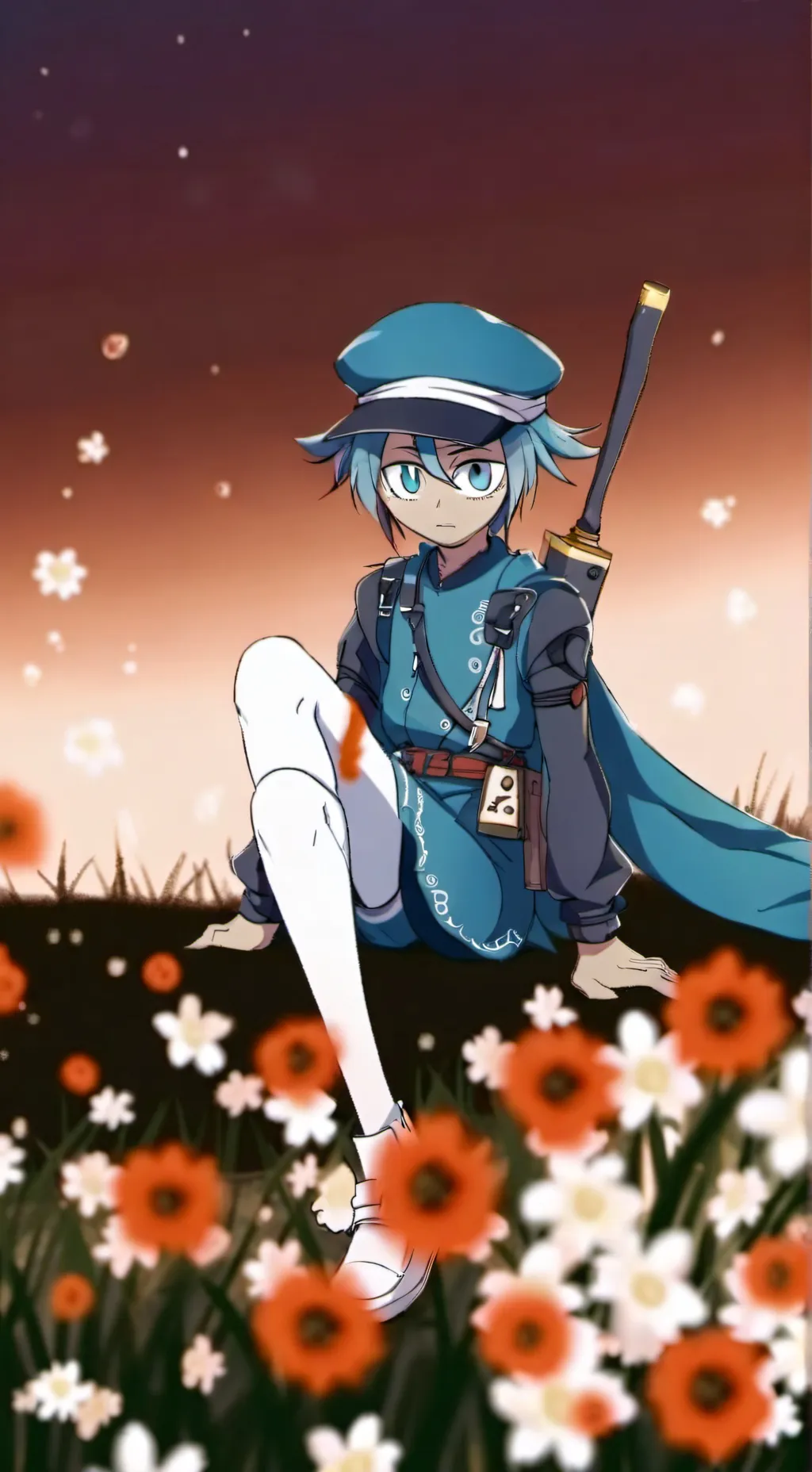 ai character: Copper 2p background