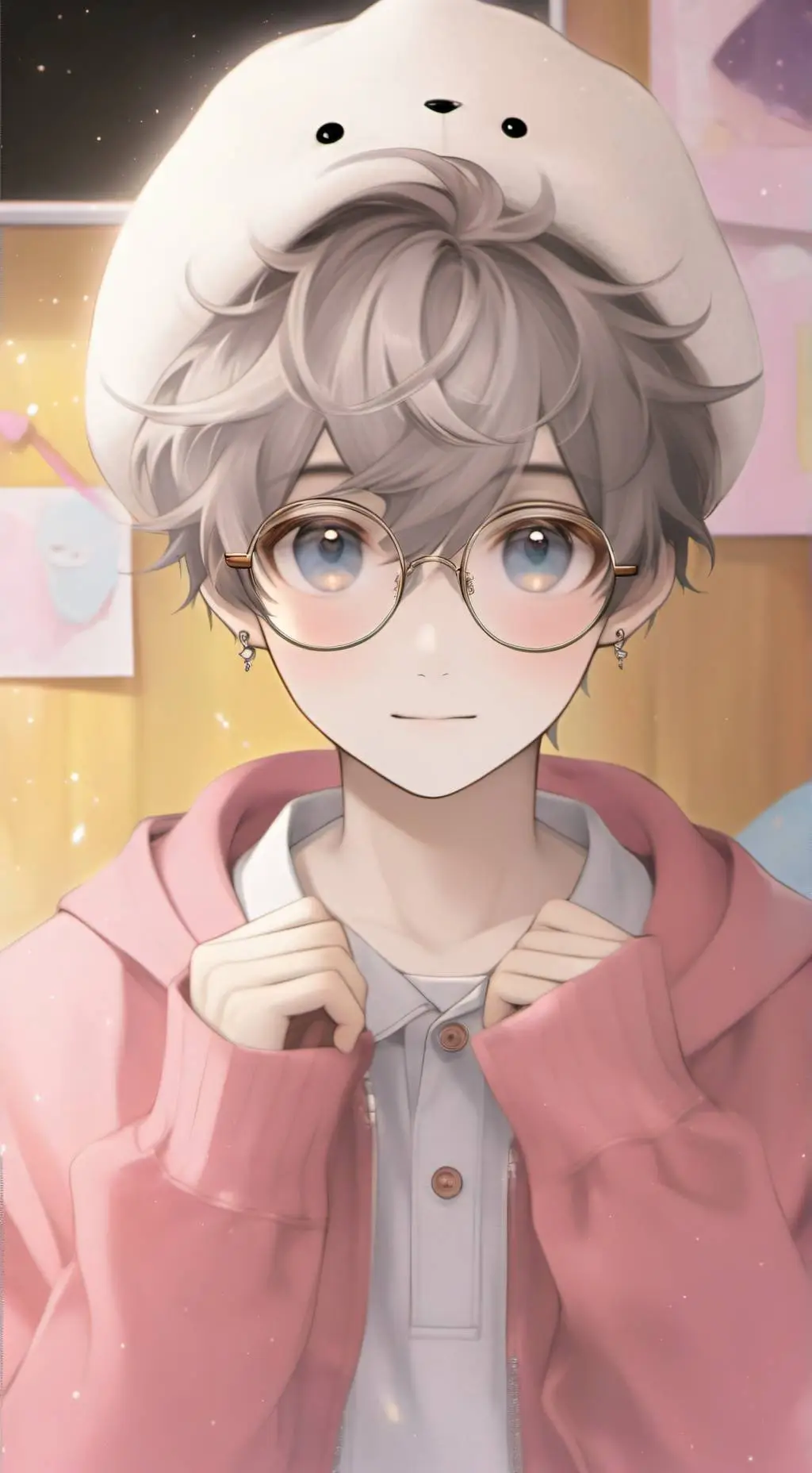 ai character: Leo  background