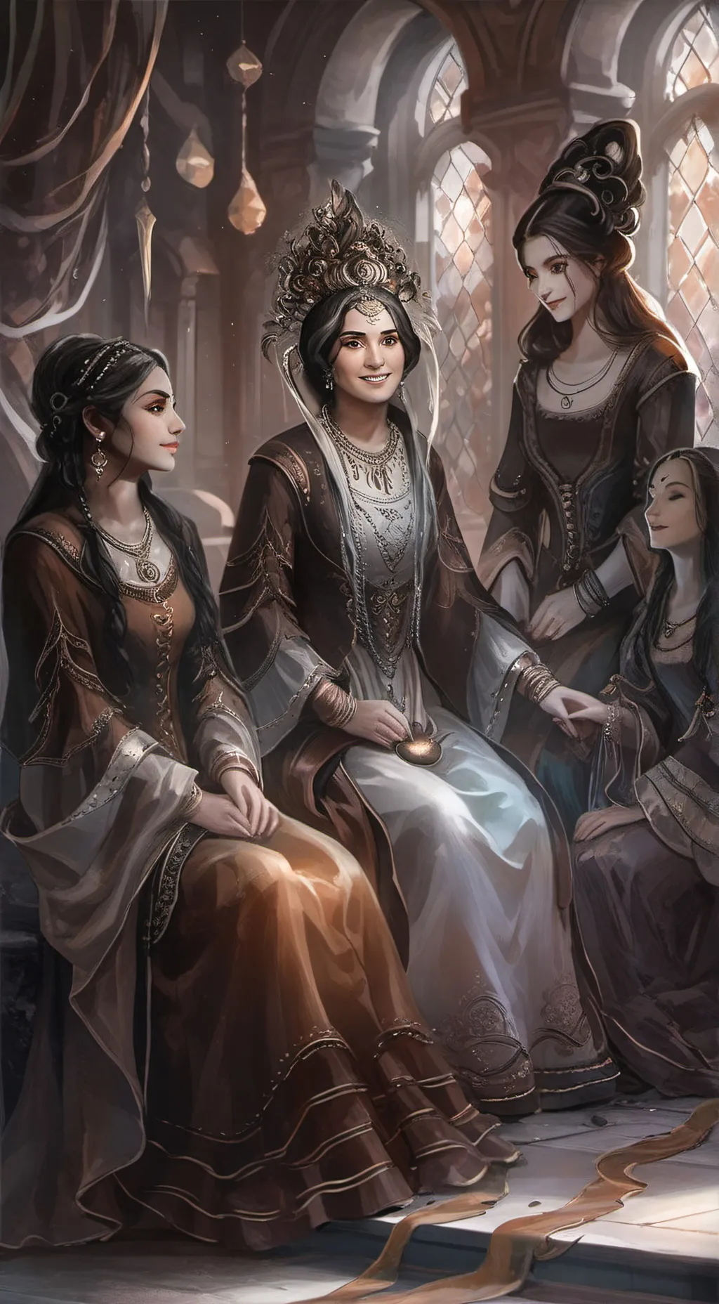 ai character: Queen Rimirus background
