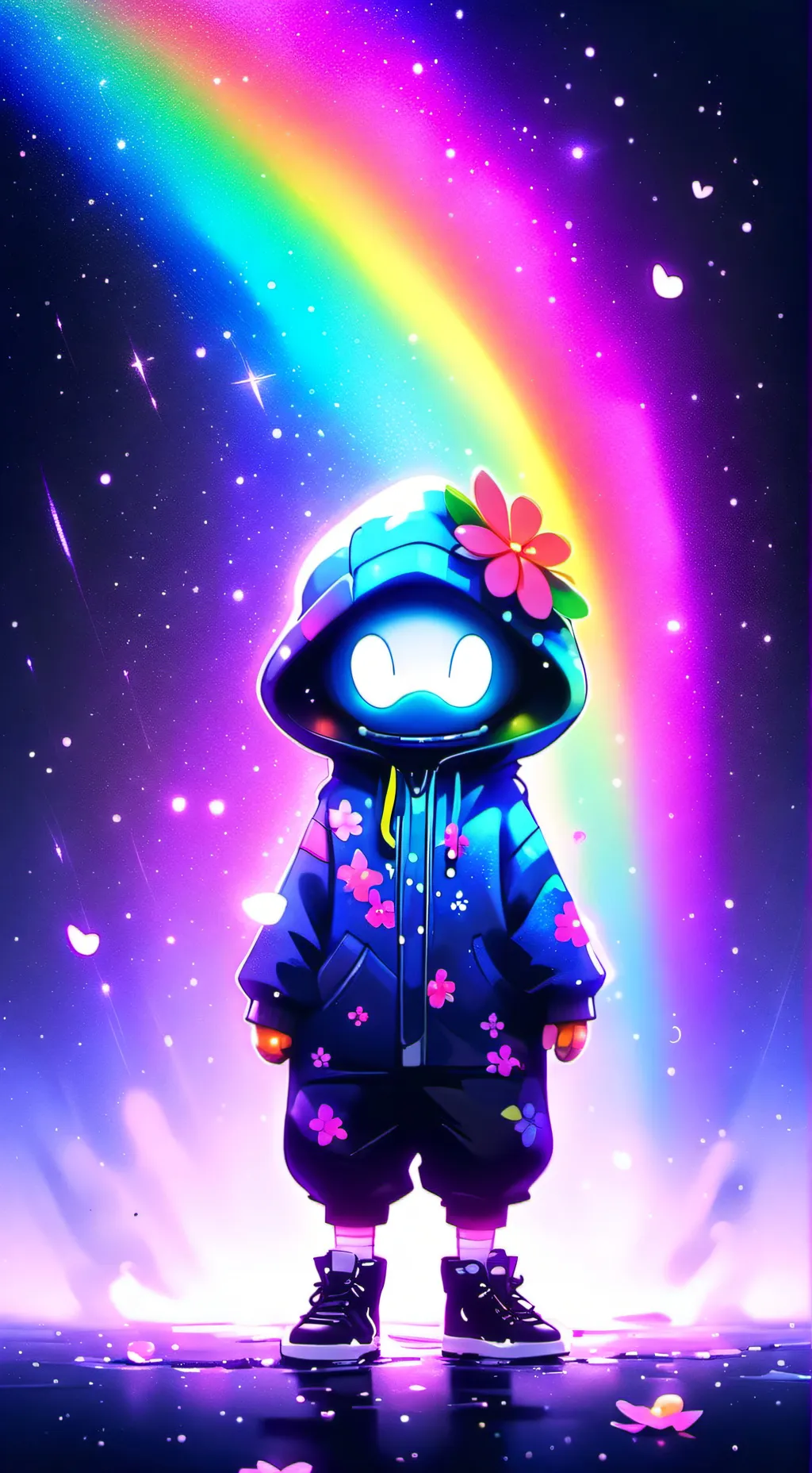 ai character: ☆ASTRO~ background