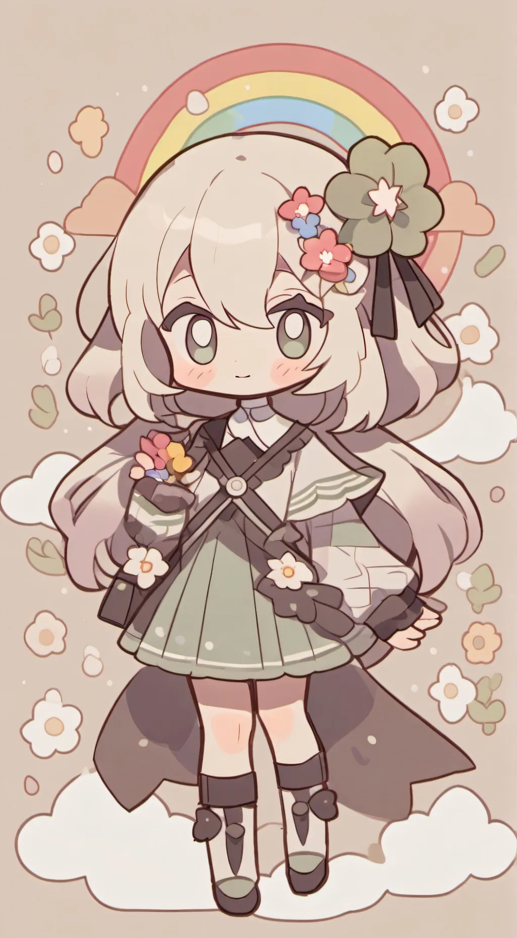 ai character: DW new toon! background