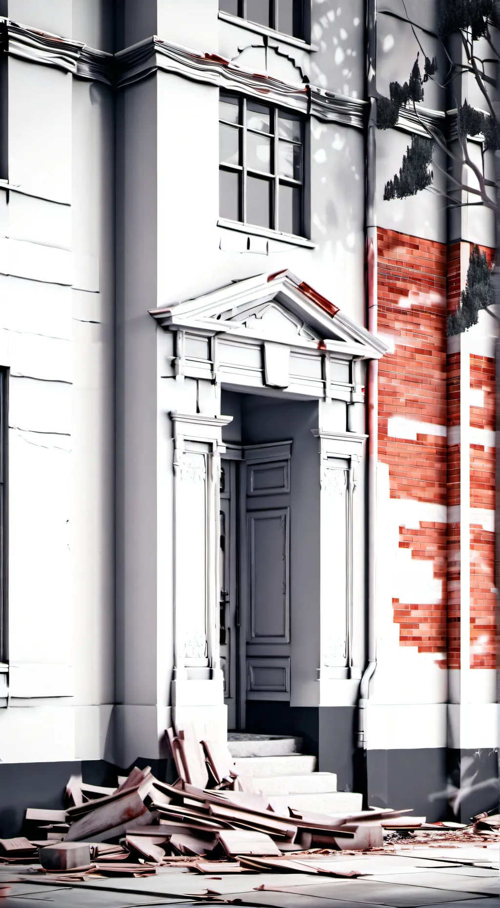ai character: the school(joke) background