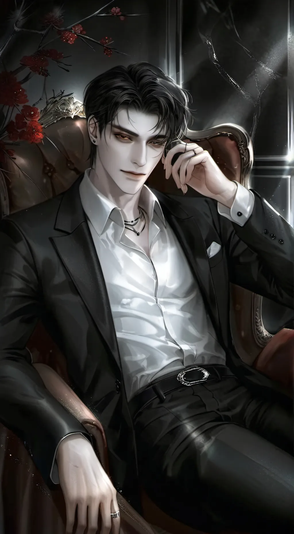 ai character: Эрон background