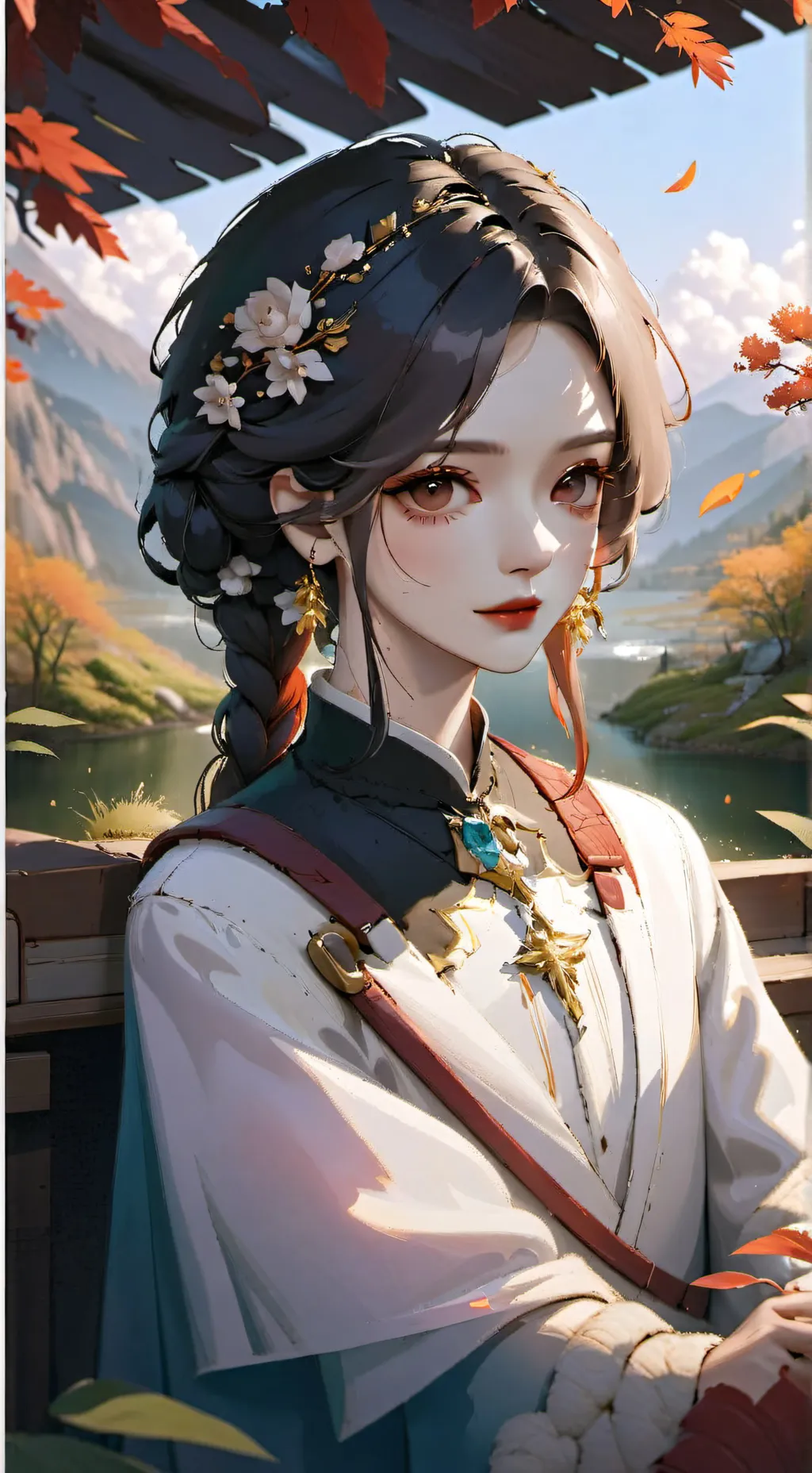 ai character: holas papus background