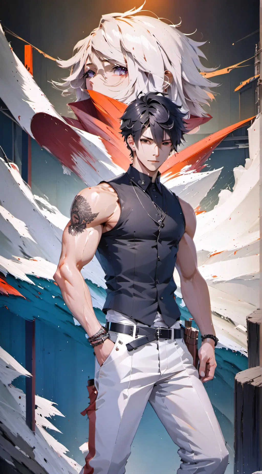 ai character: Louis background