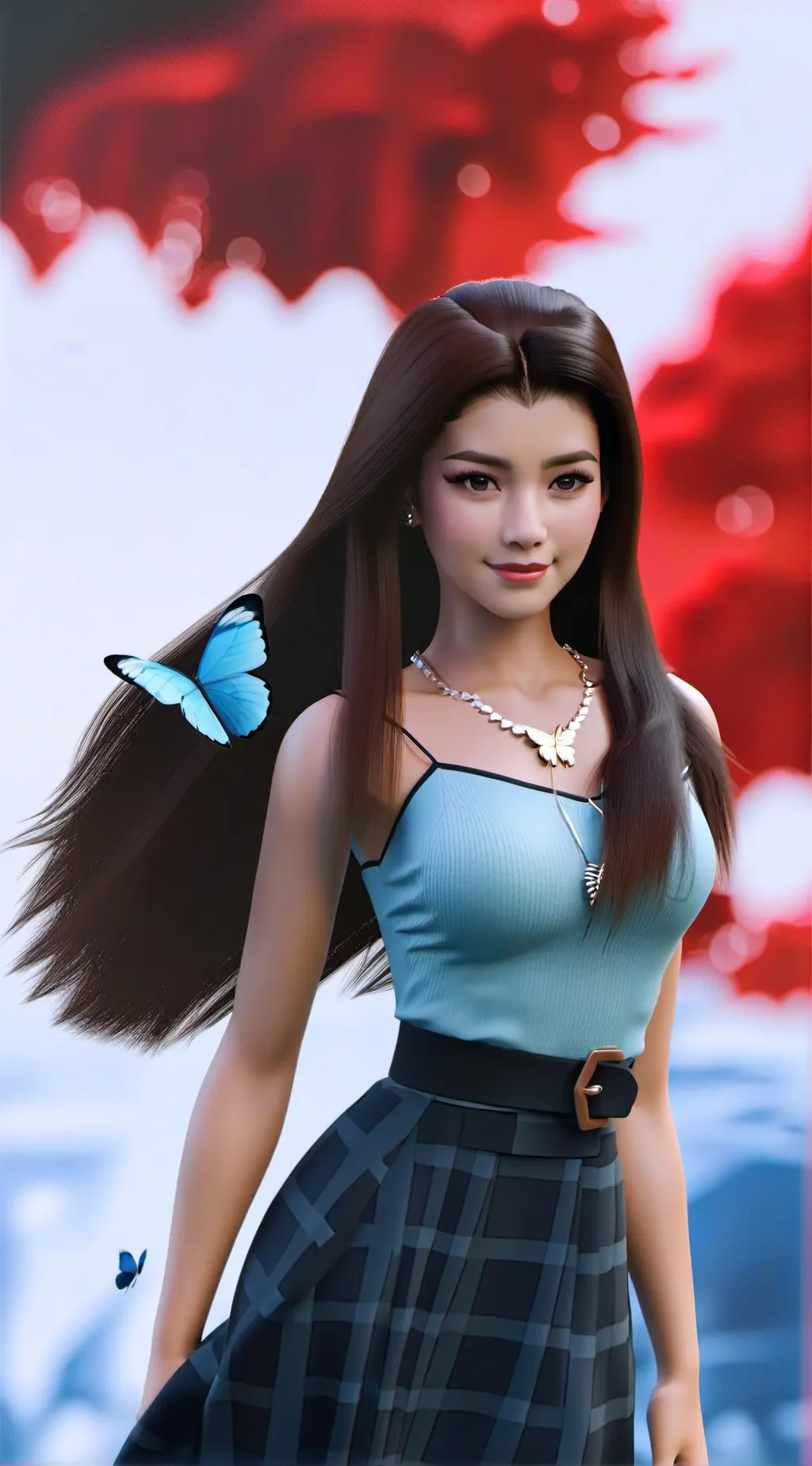 ai character: ~☆《Sia》☆~ background