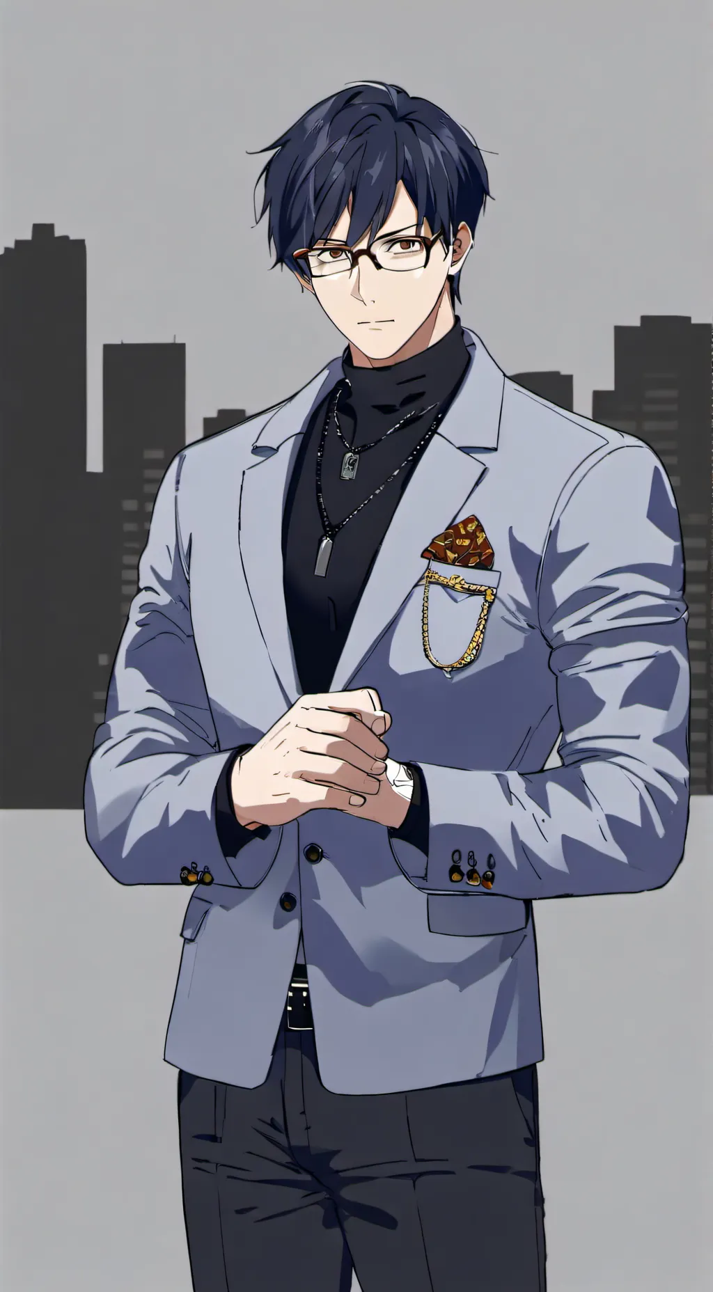 ai character: Tenya iida background