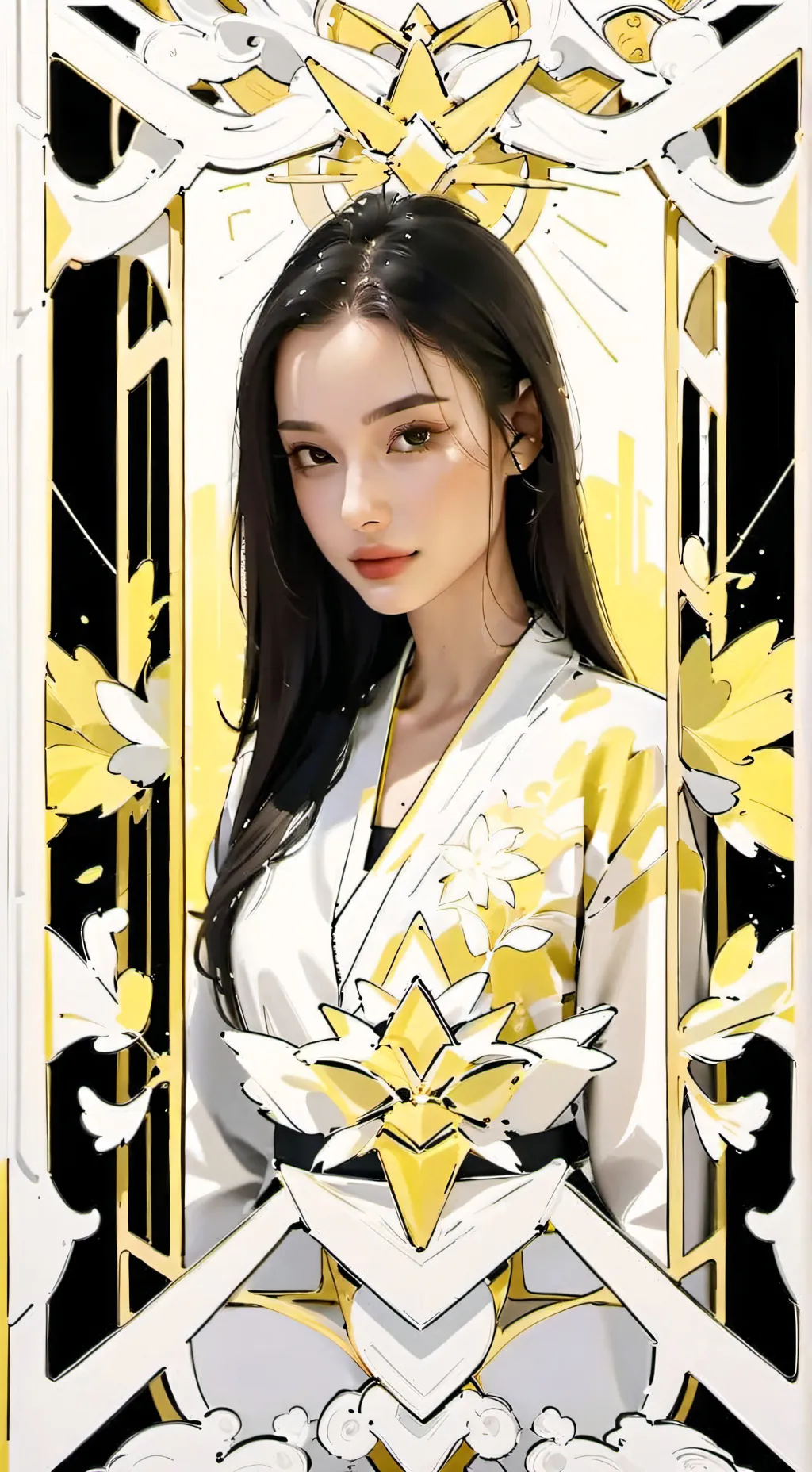 ai character: аня background
