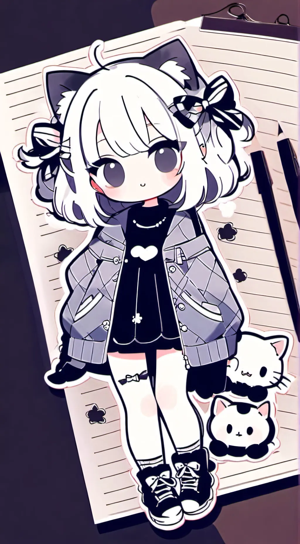 ai character: BucBaloon background