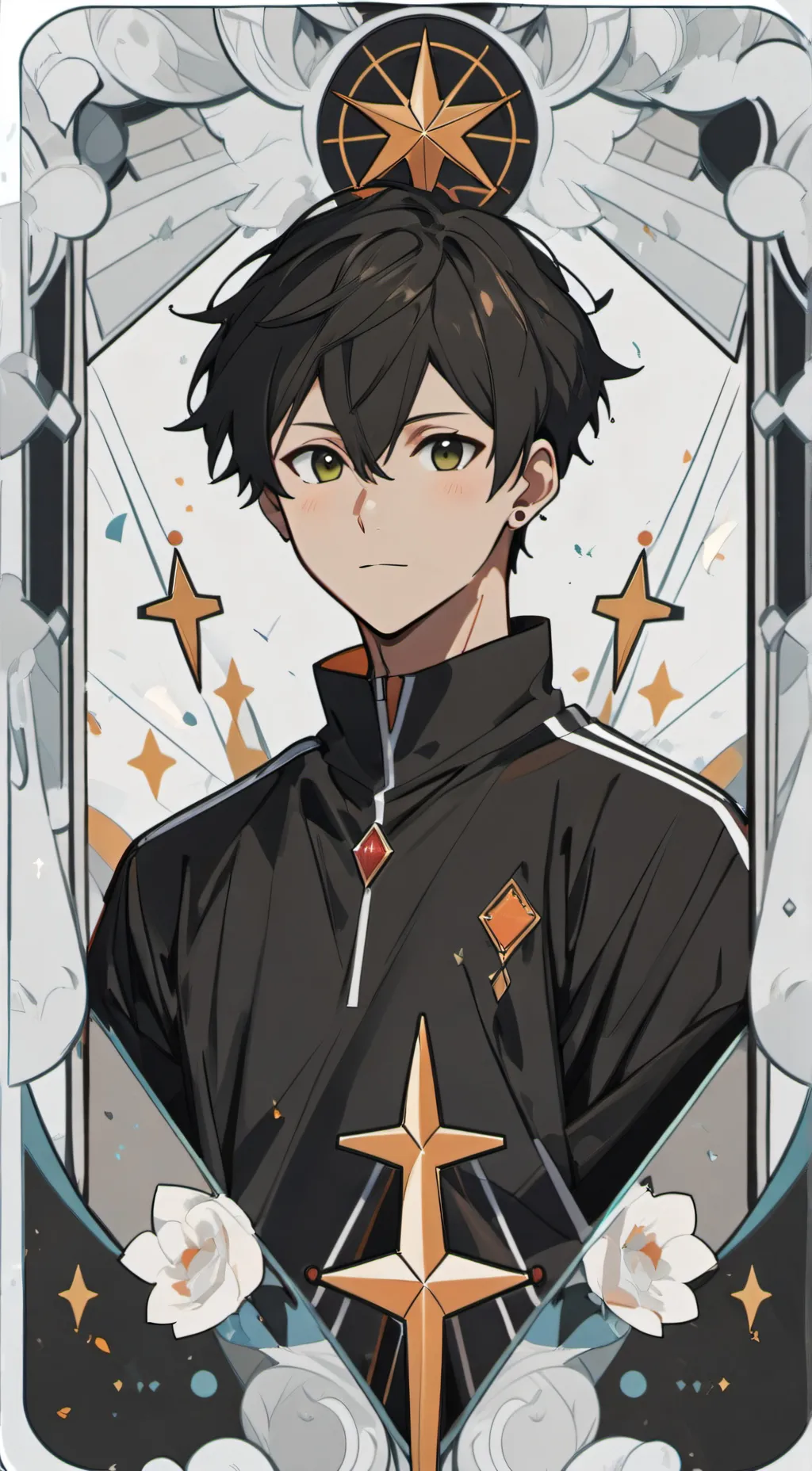 ai character: korasono  background
