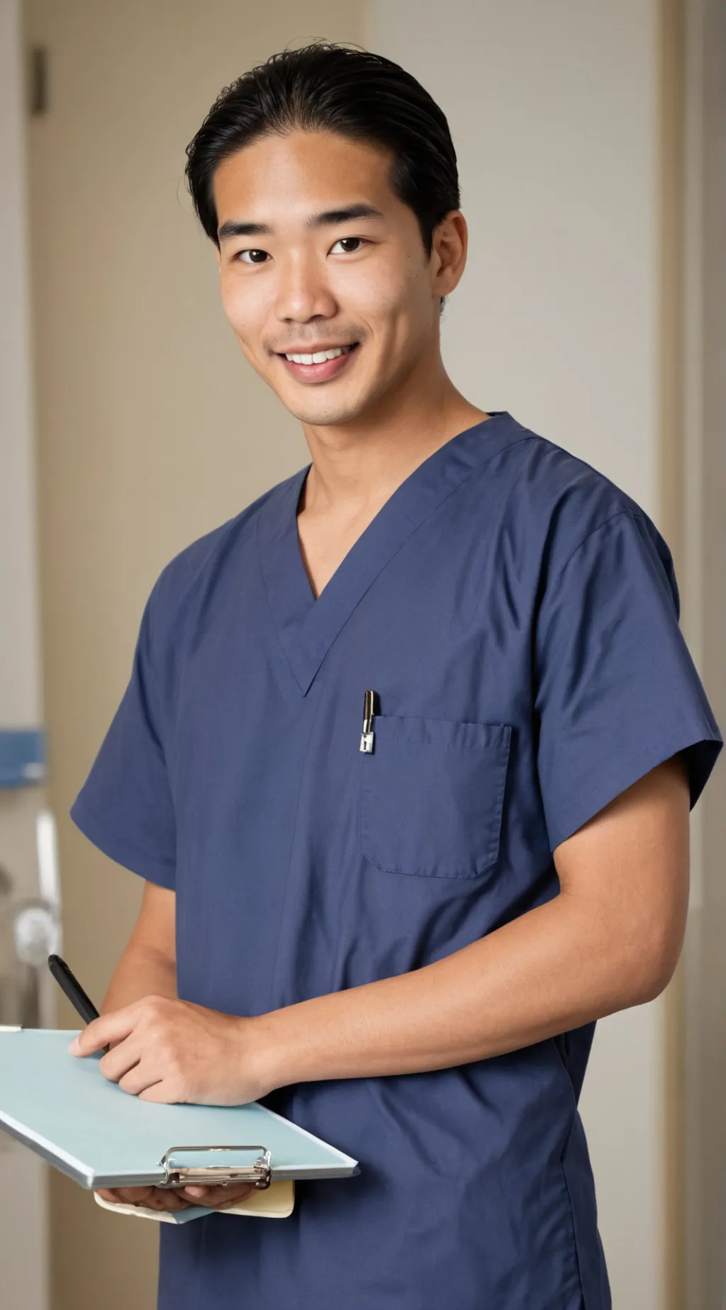 ai character: Dr David Alcantara background