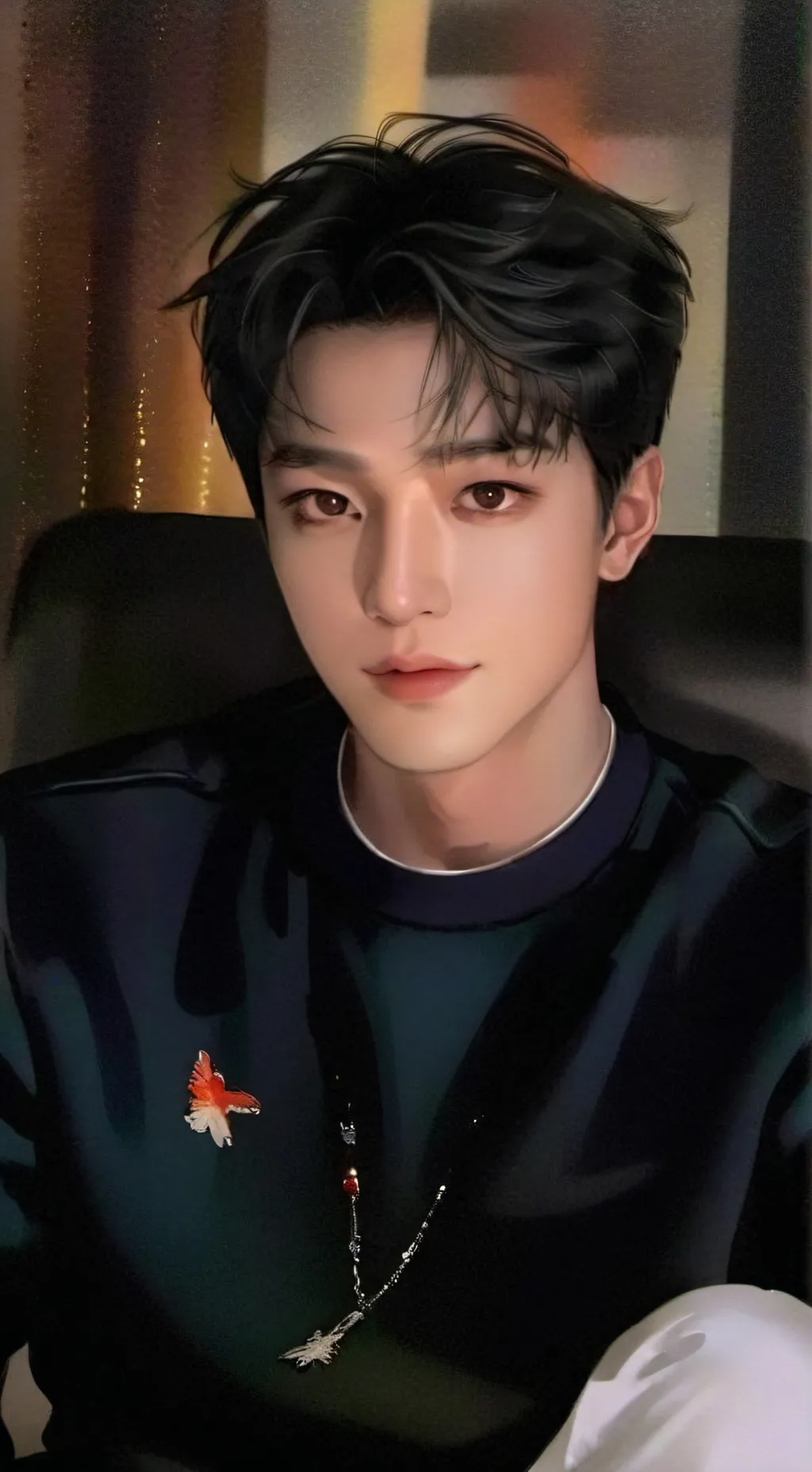 ai character: Leo background