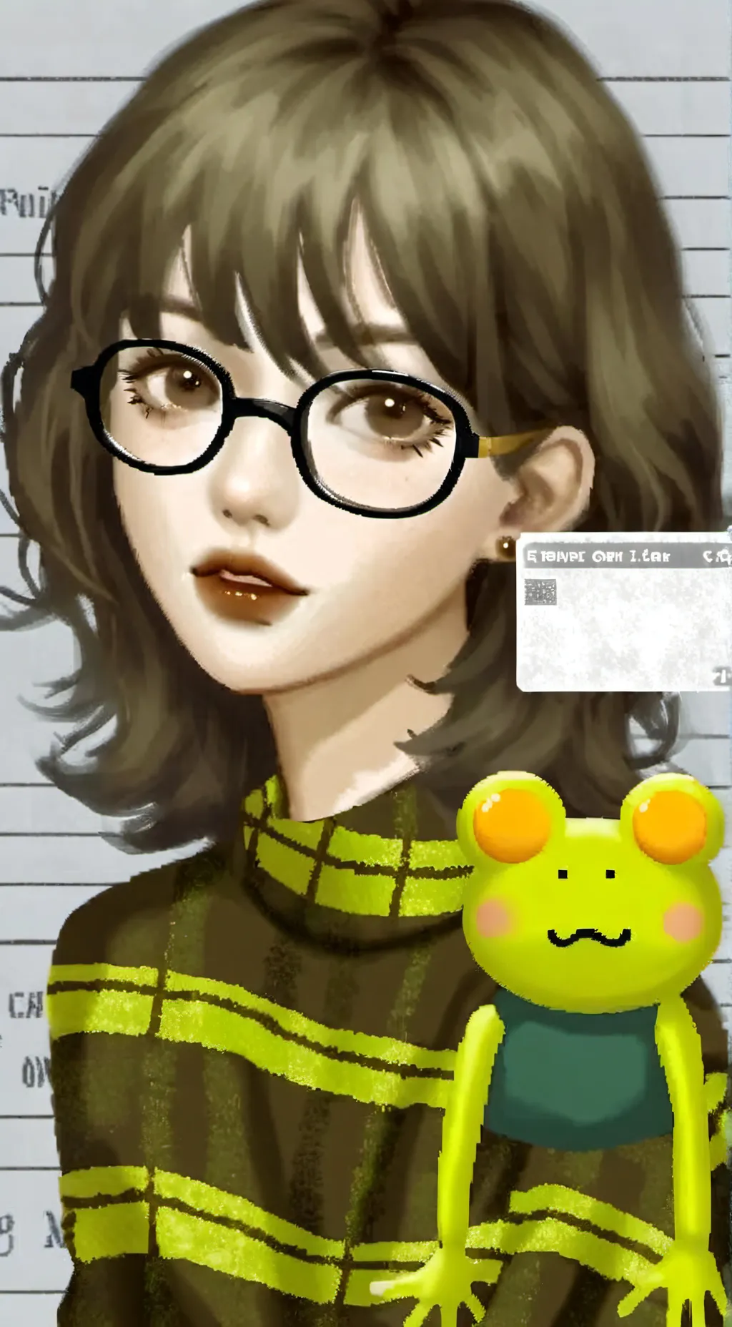 ai character: ME, YAYYY background