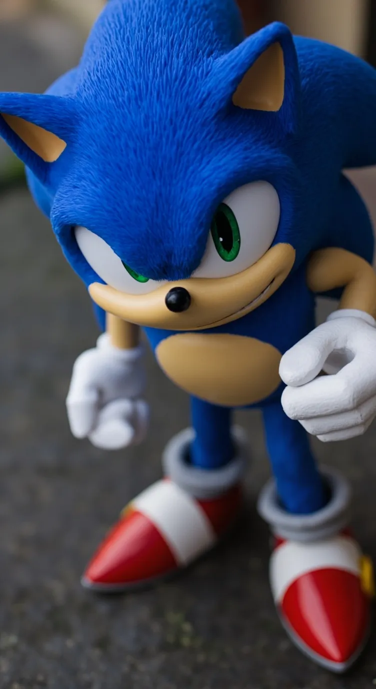 ai character: Movie Sonic background