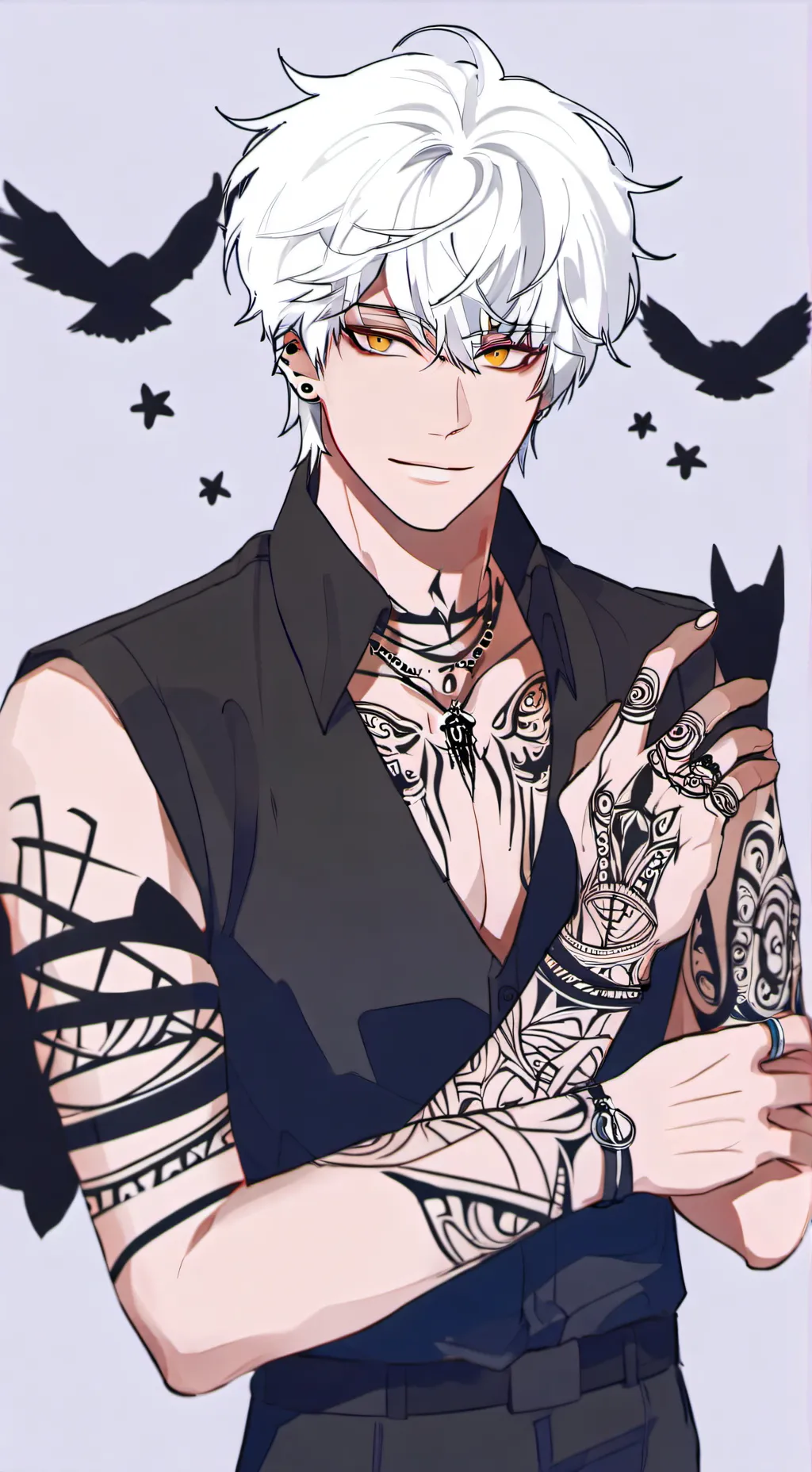 ai character: ~Frizk~ background
