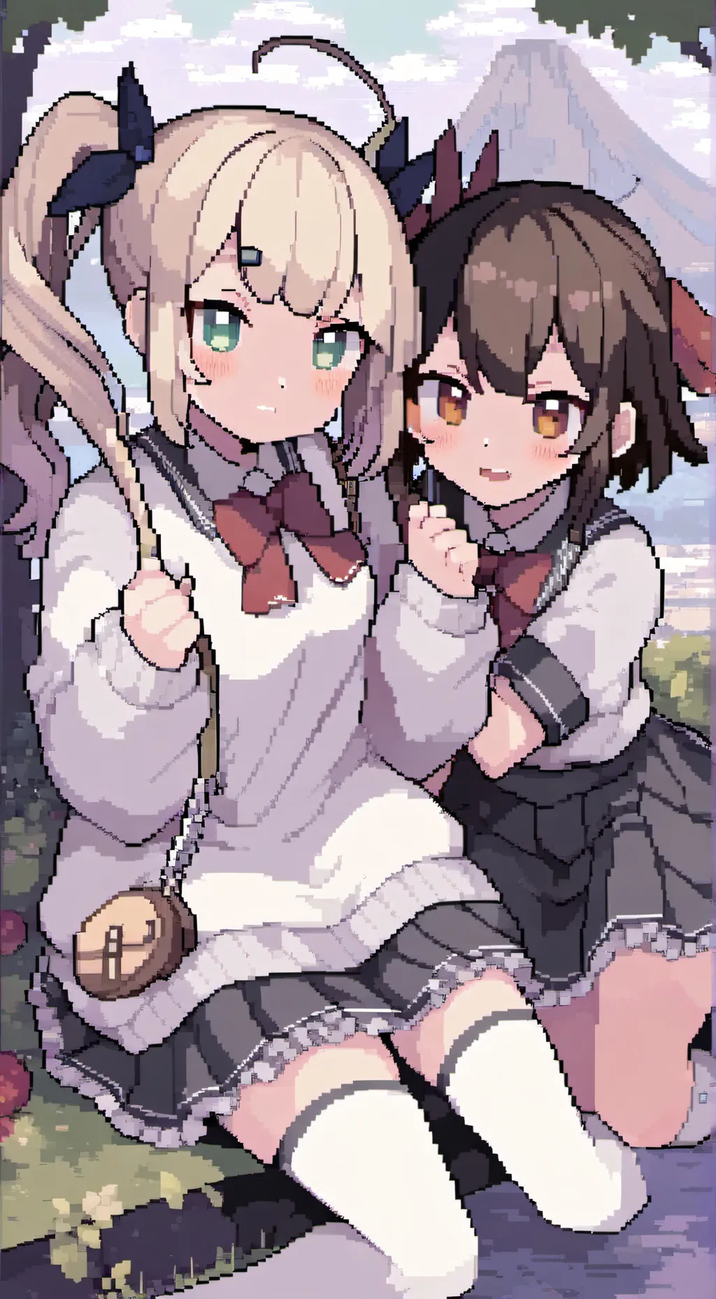 ai character: TOGAxOCHACO background