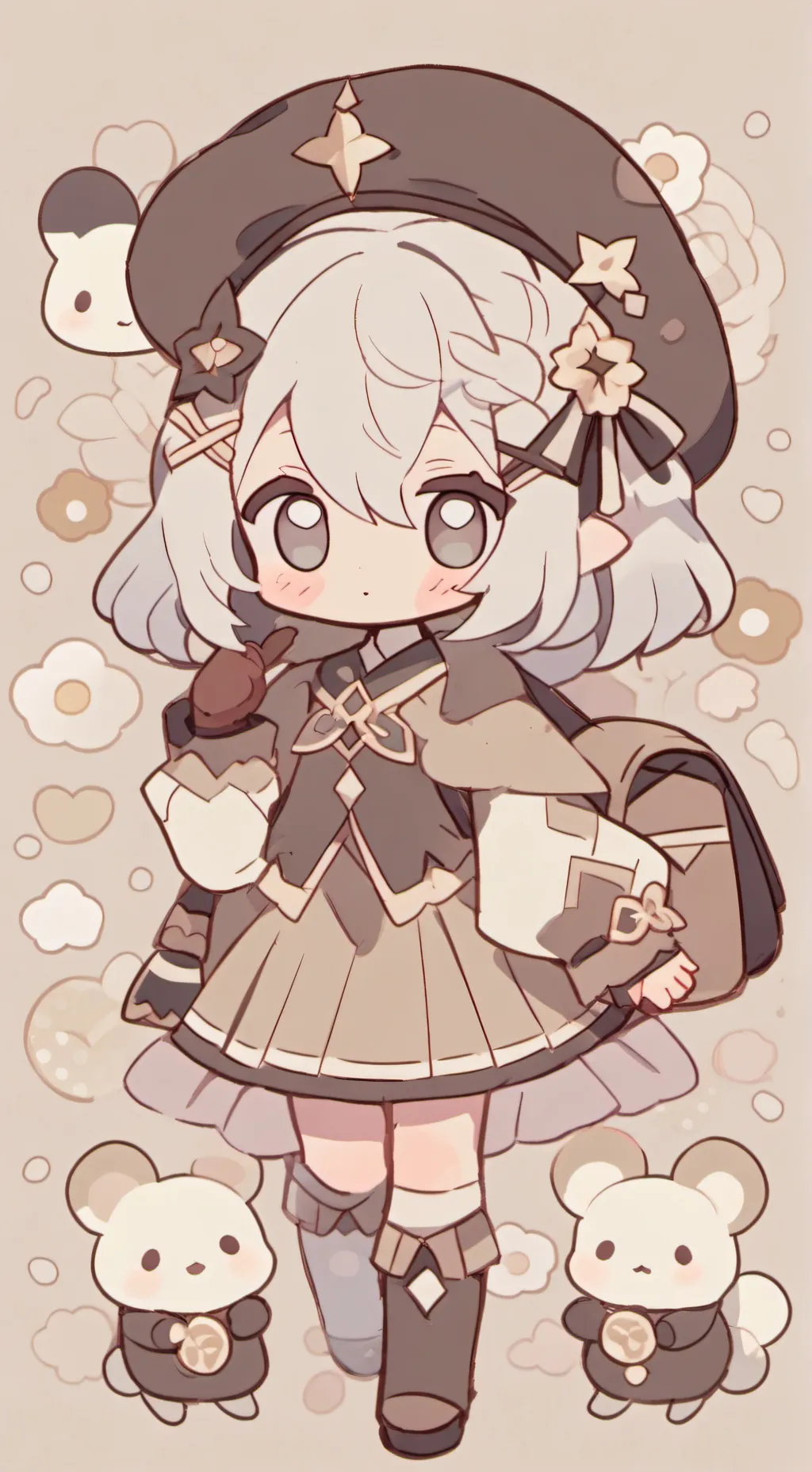 ai character: iara background