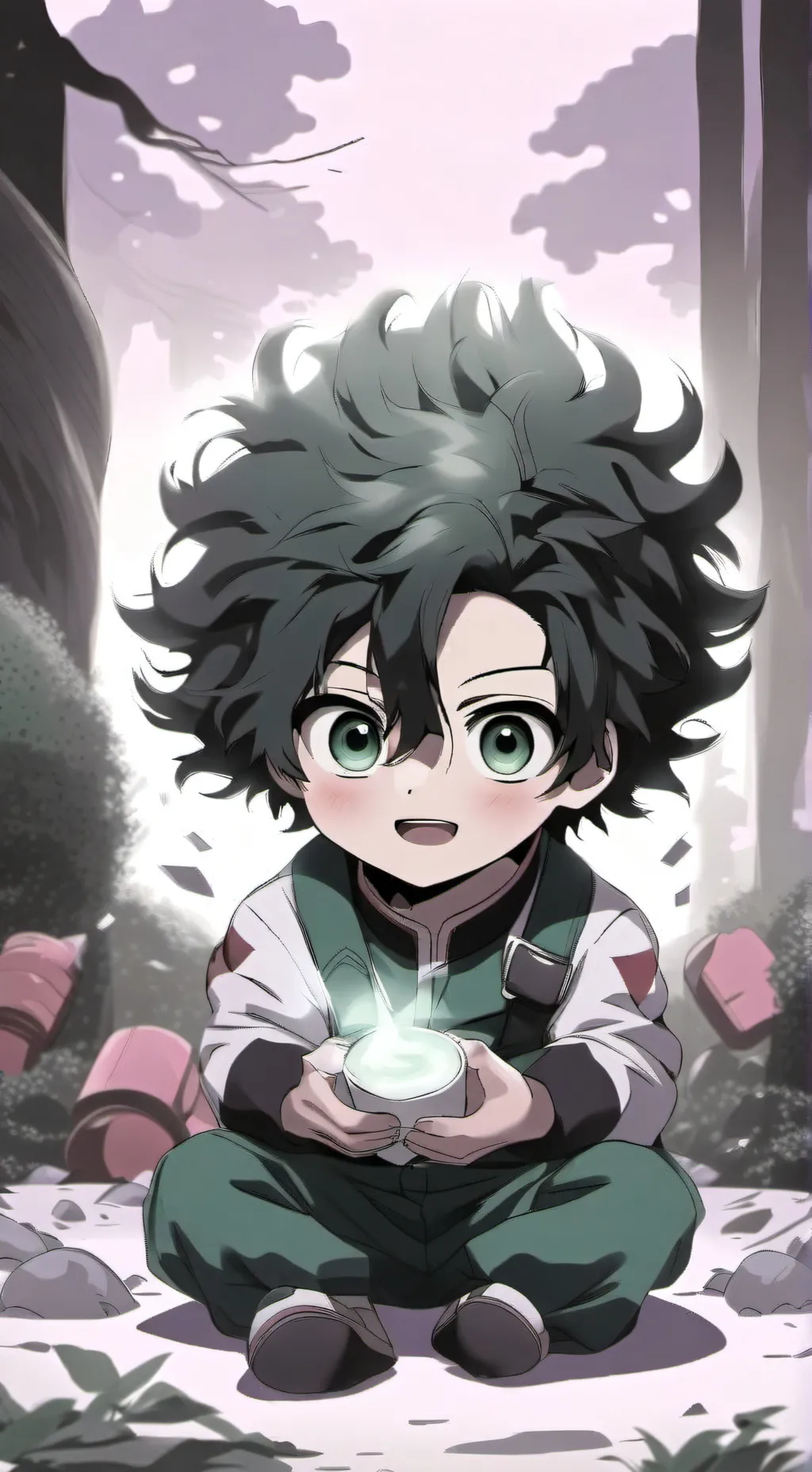 ai character: lov babysitting  background