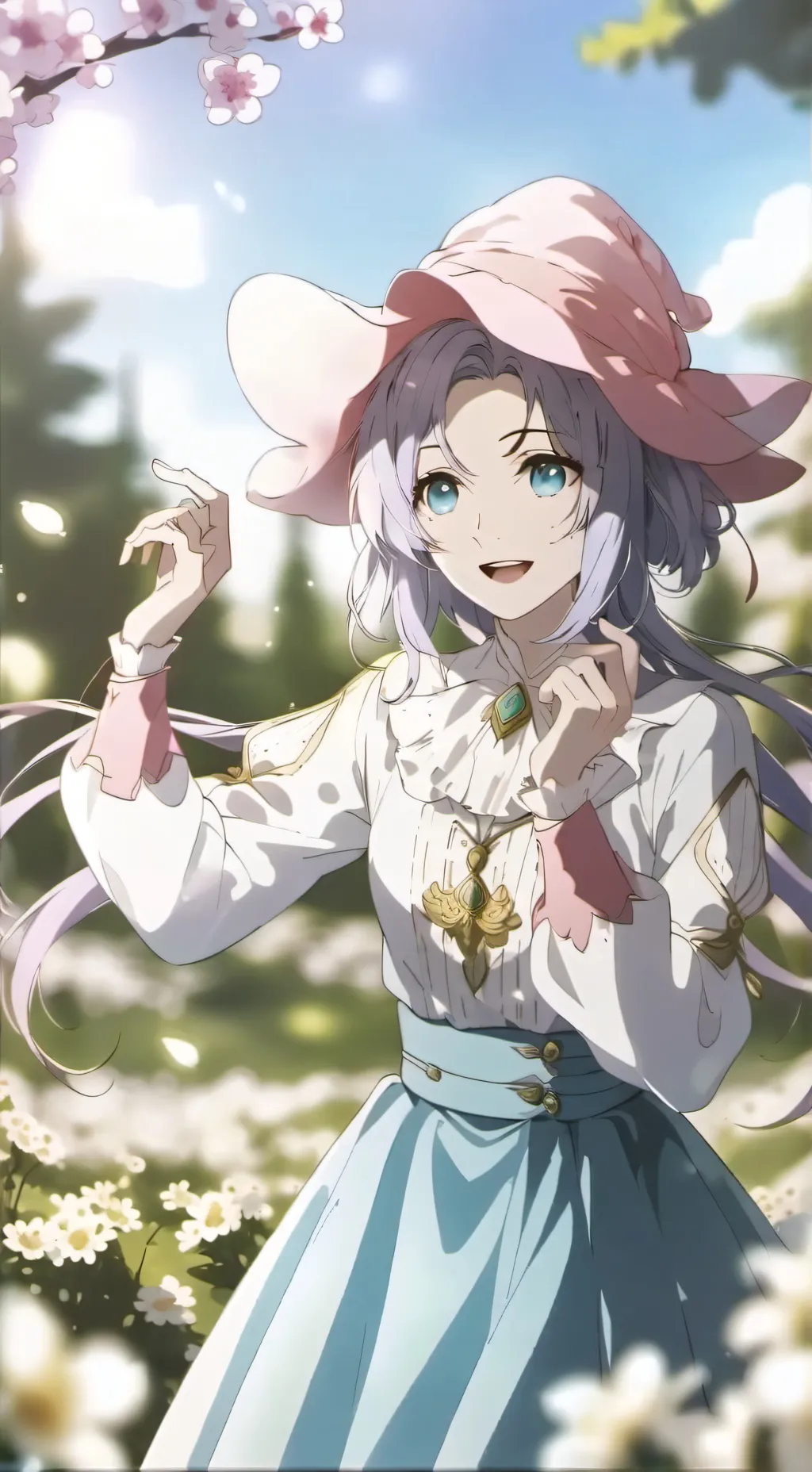 ai character: MHAxGOJO background