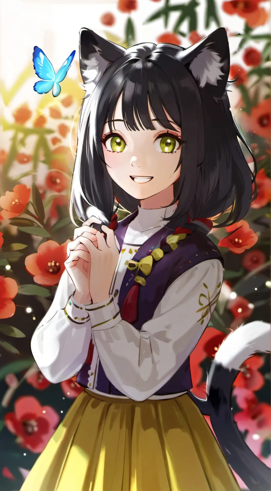 ai character: mha/ deku x yn background
