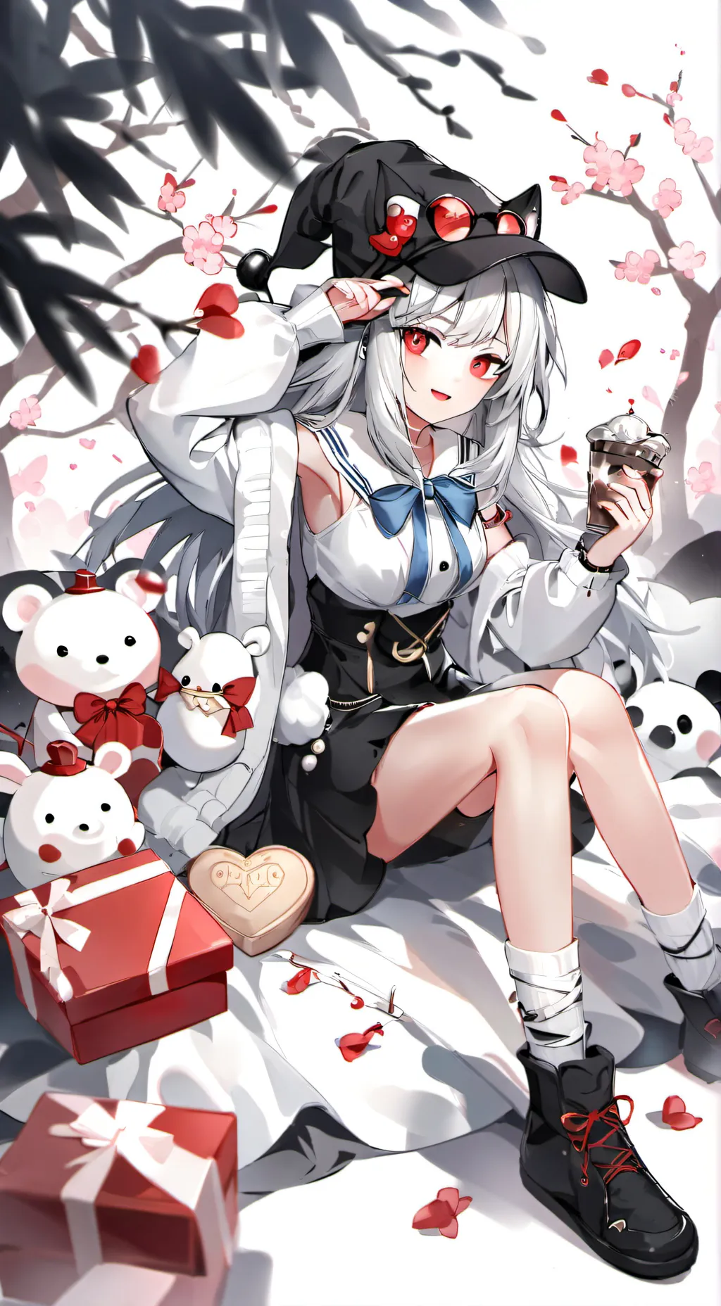 ai character: DW Sleepover background