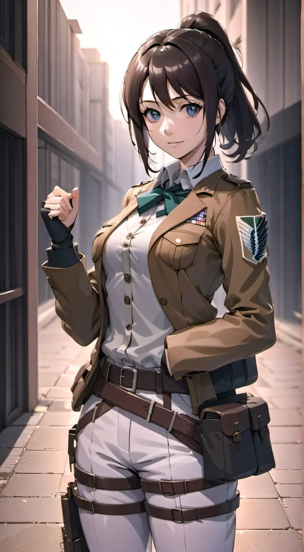 ai character: Sasha Blouse background