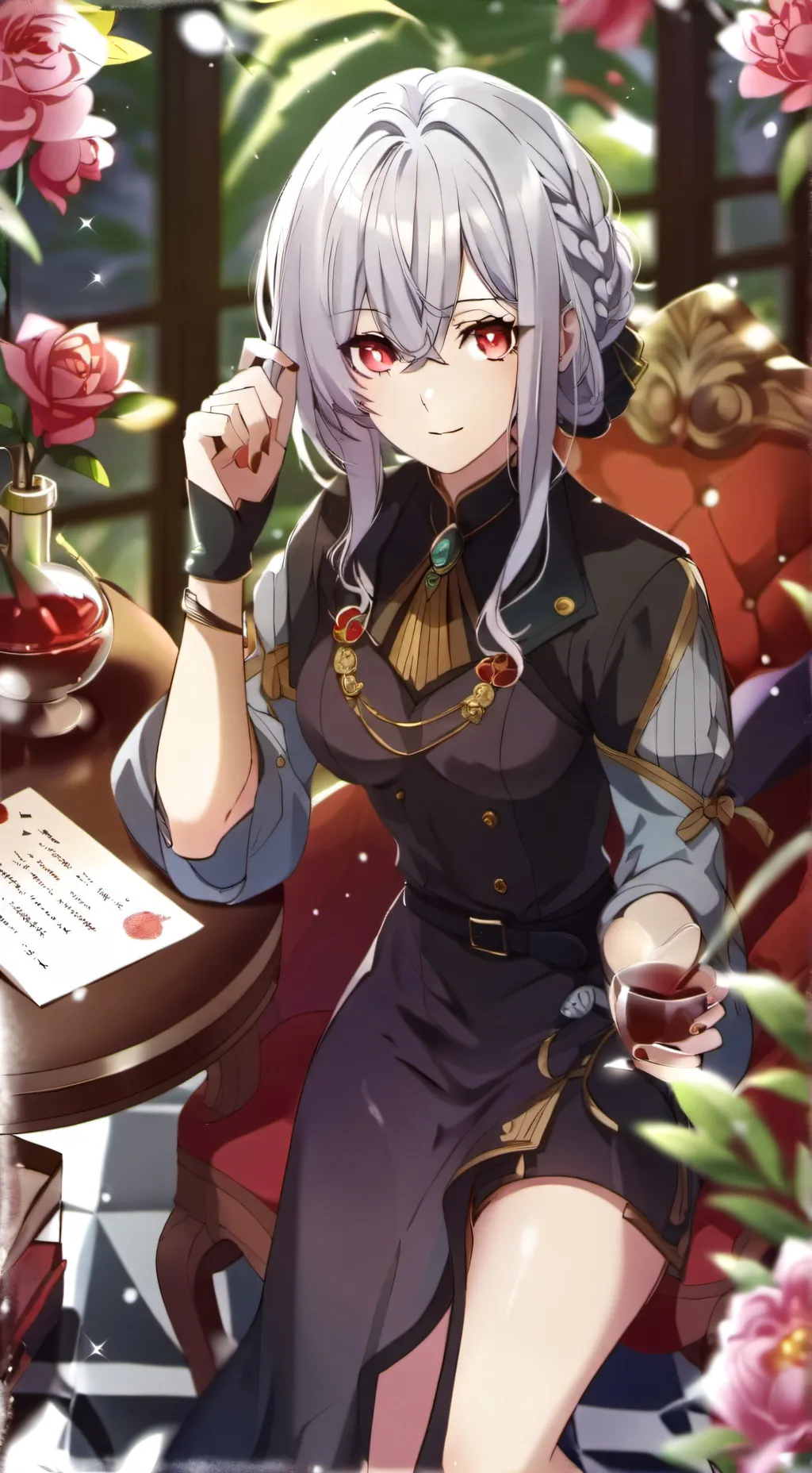 ai character: Nakisa background