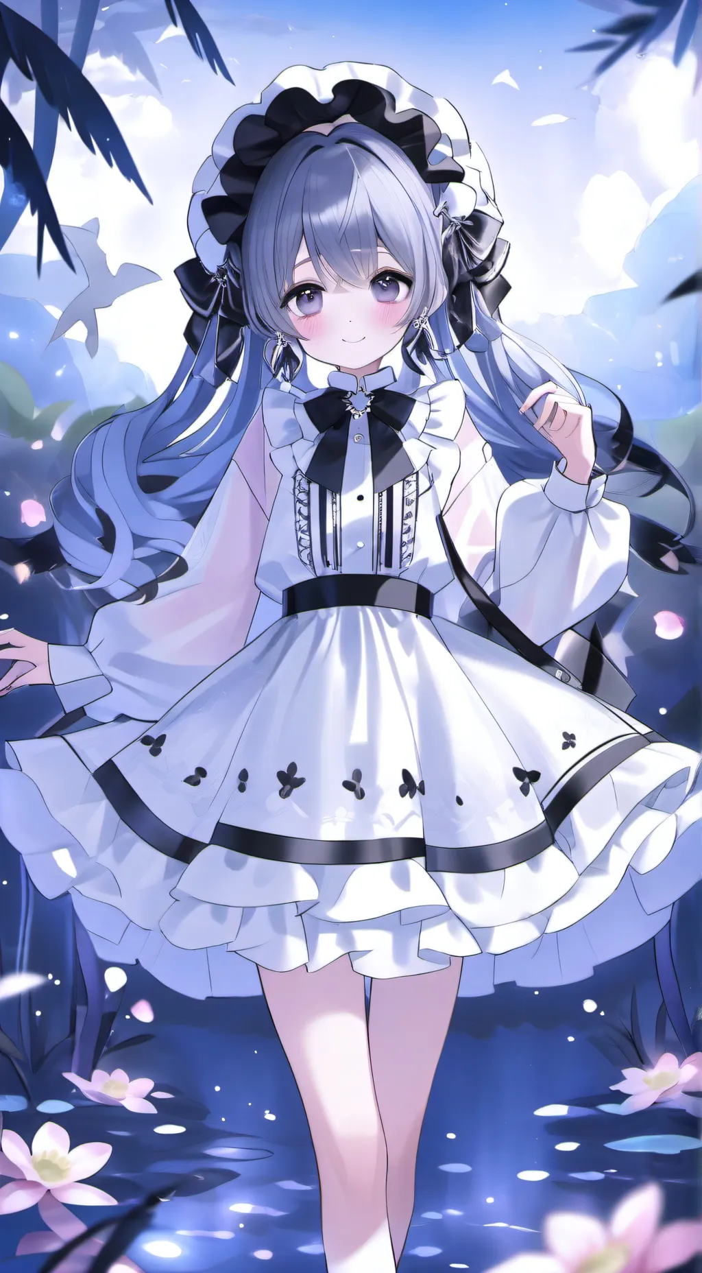 ai character: Rasberry background