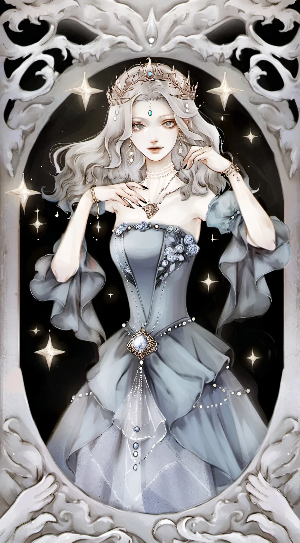 ai character: Valentina background