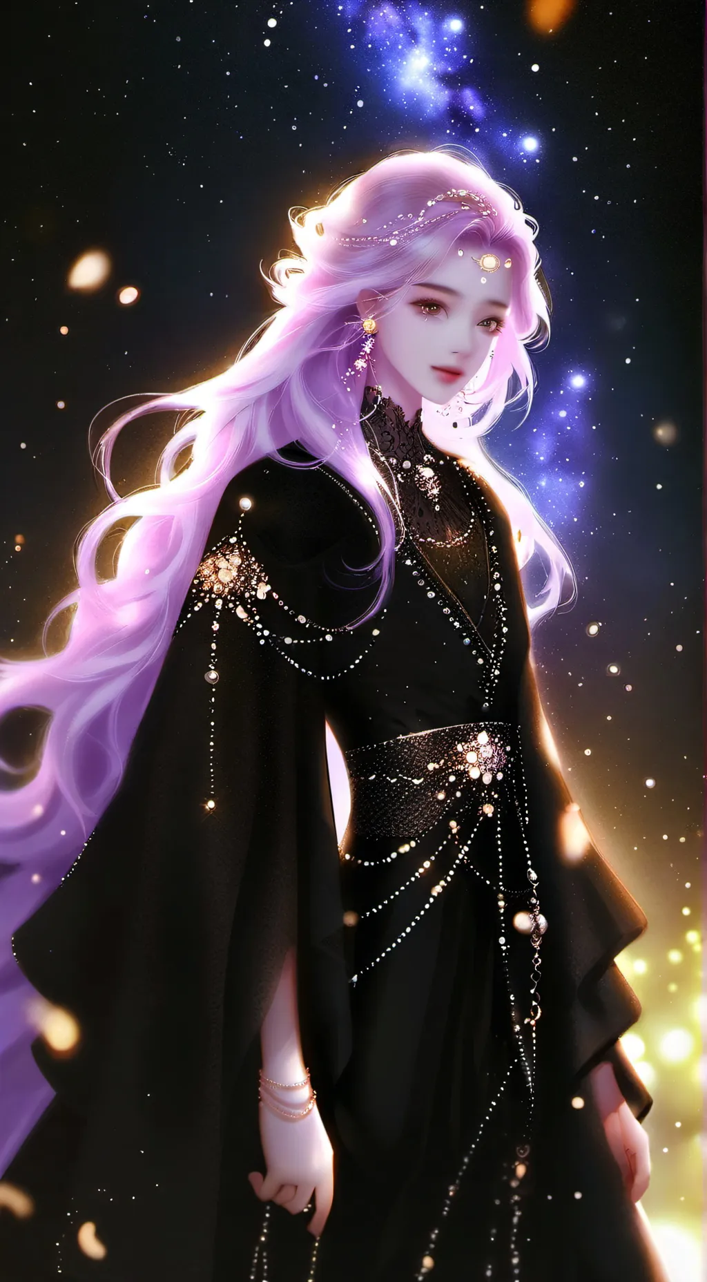 ai character: Luna  background