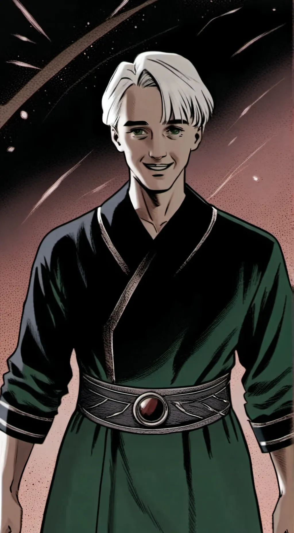 ai character: Draco malfoy  background