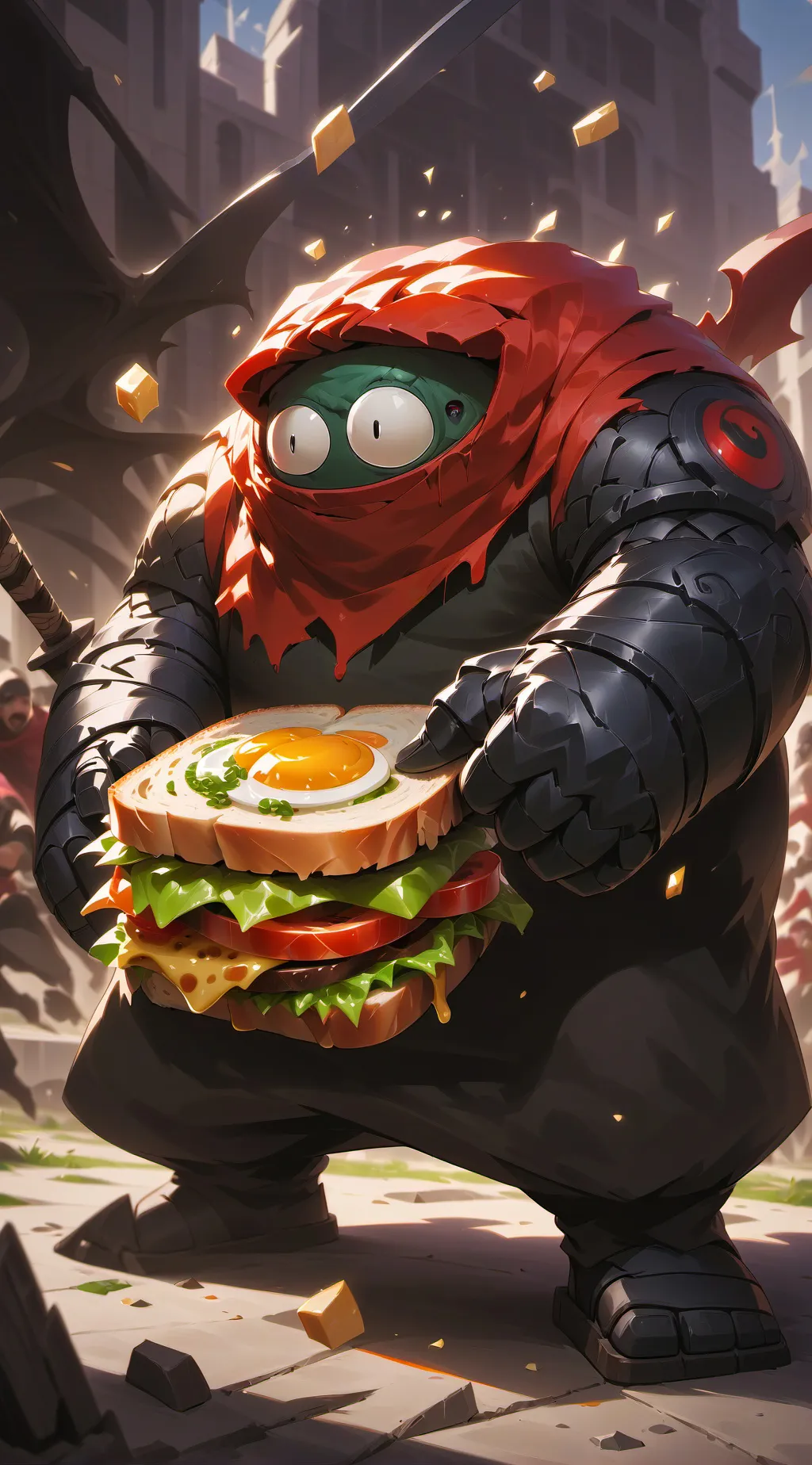 ai character: mha background