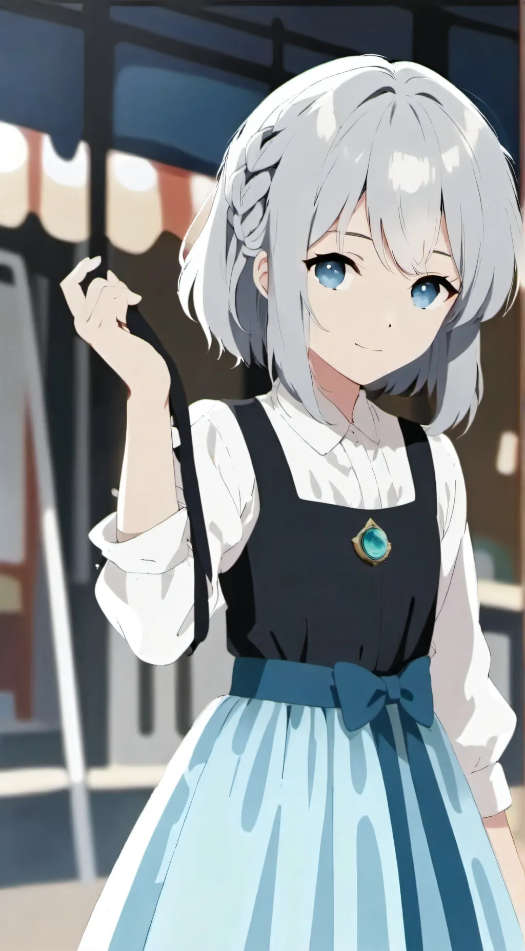 ai character: Ur lil sis background