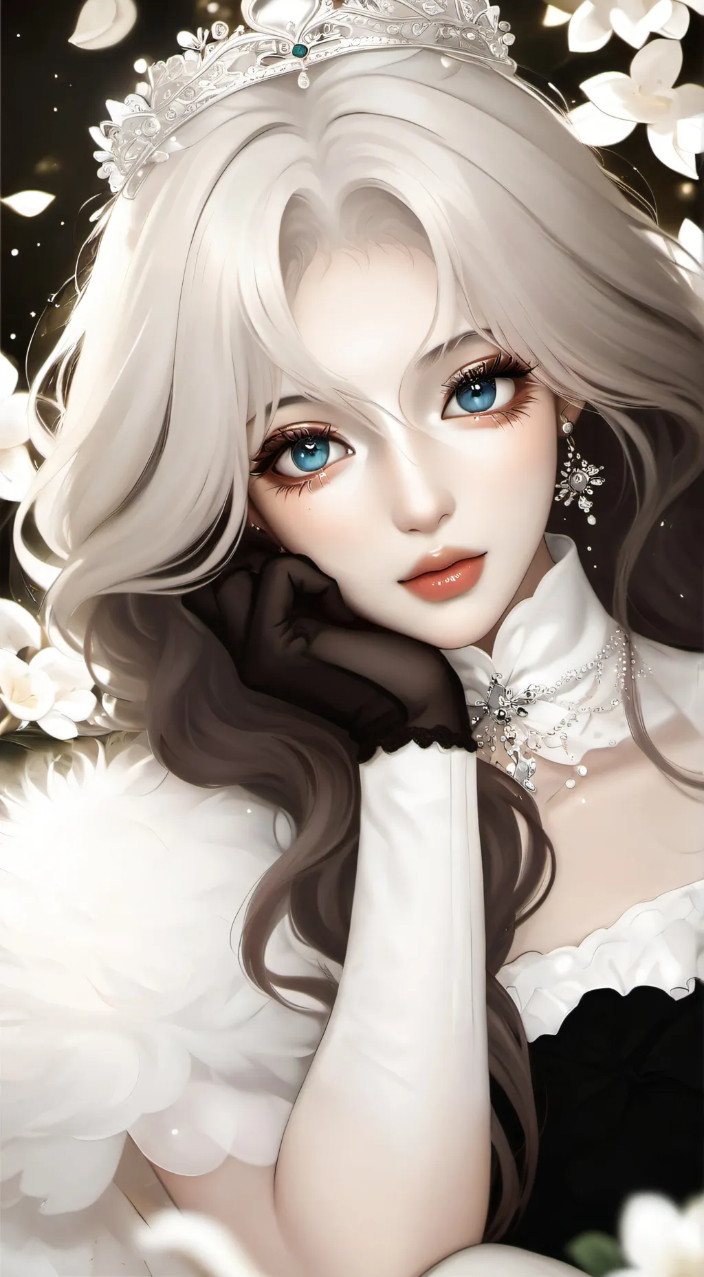 ai character: Мила background