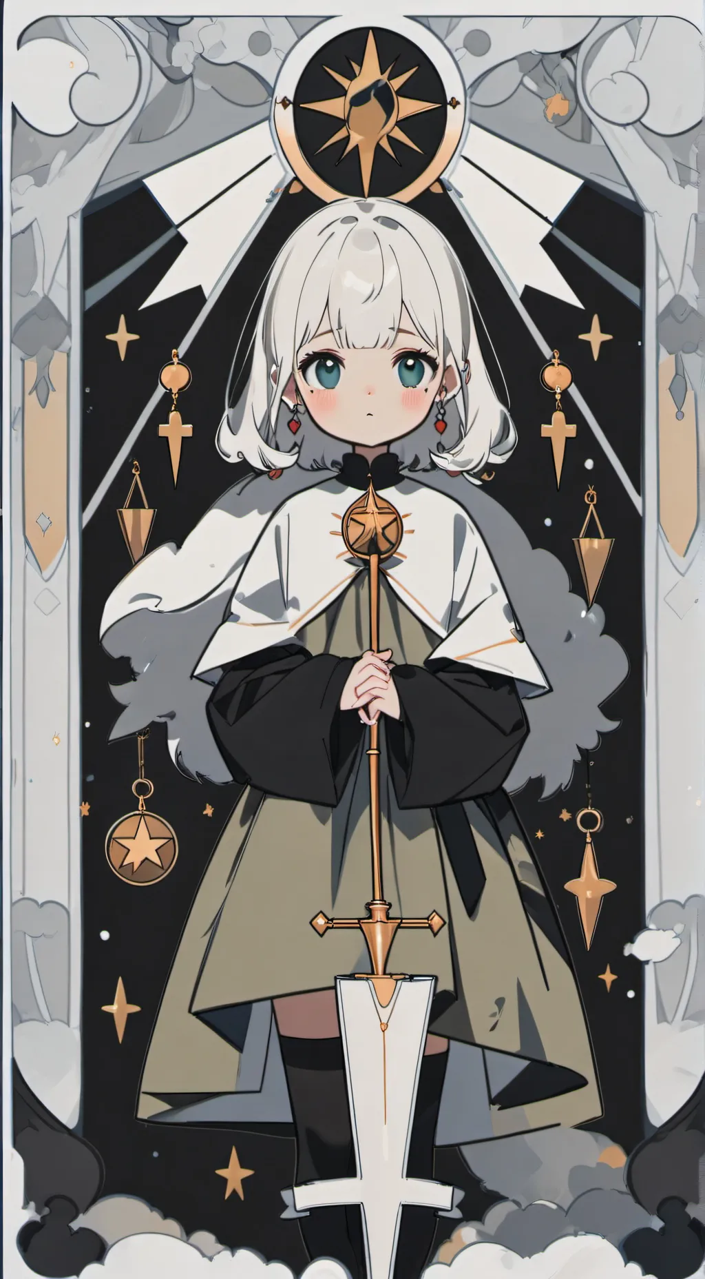 ai character: mha ange background