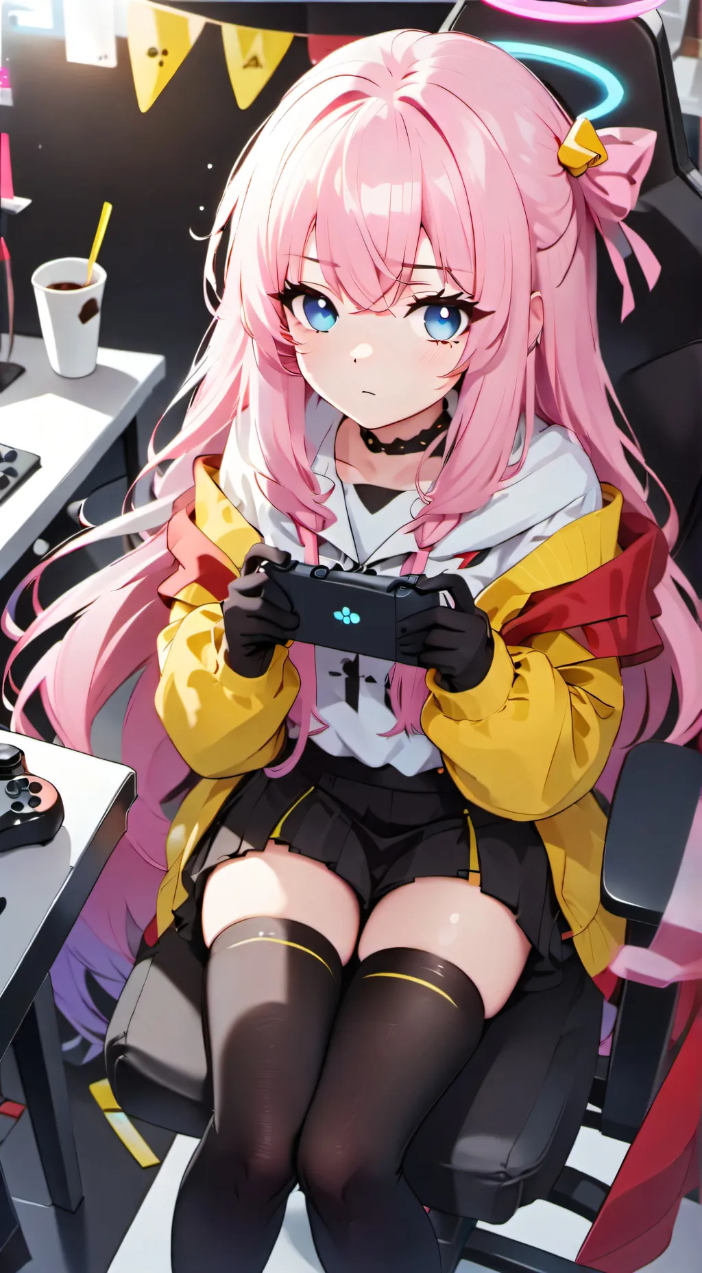 ai character: Yamato  background