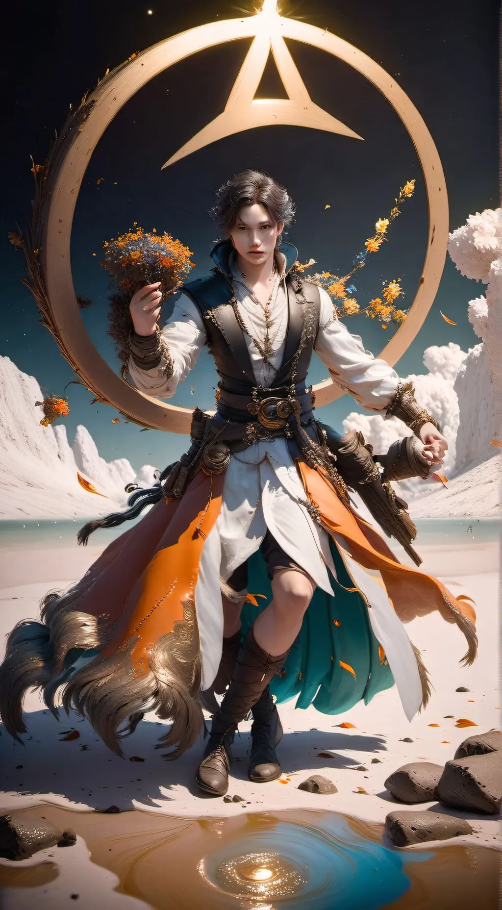 ai character: el dios background