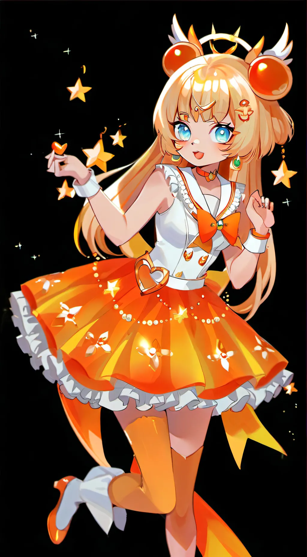 ai character: Girls only school  background