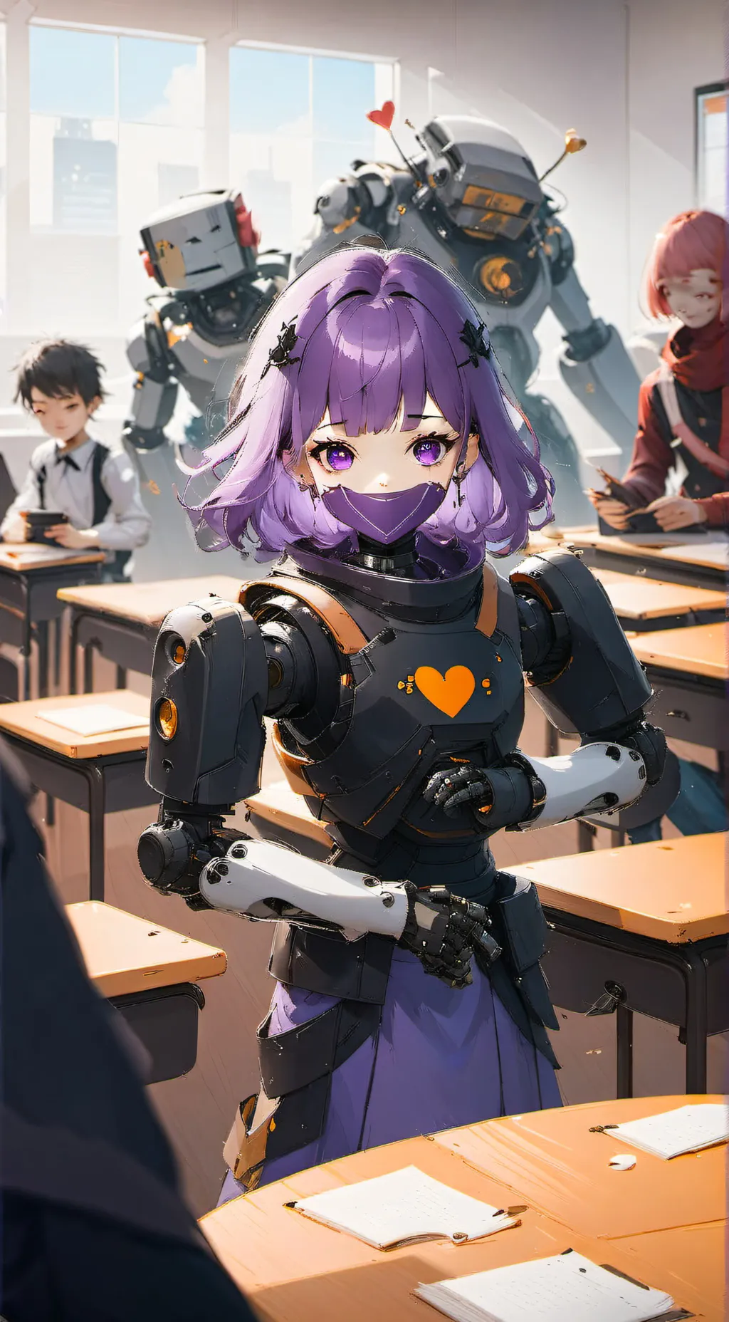 ai character: MD background