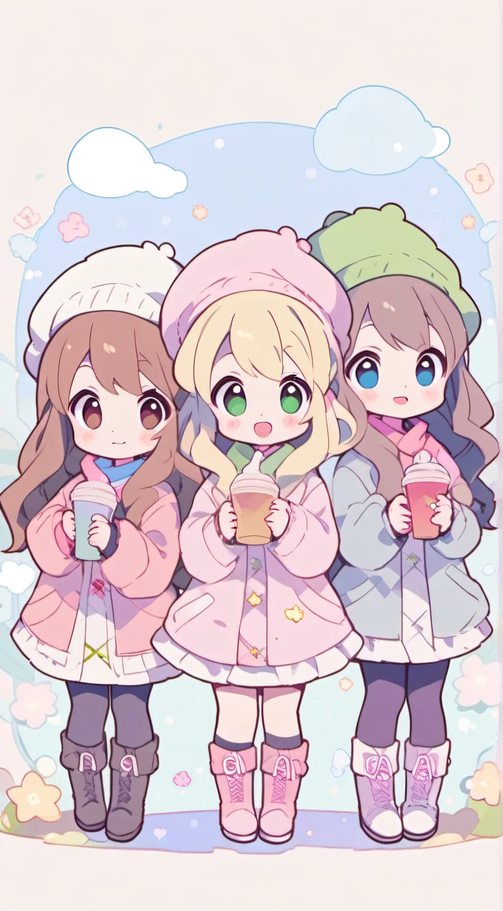 ai character: mia tilly and sara background
