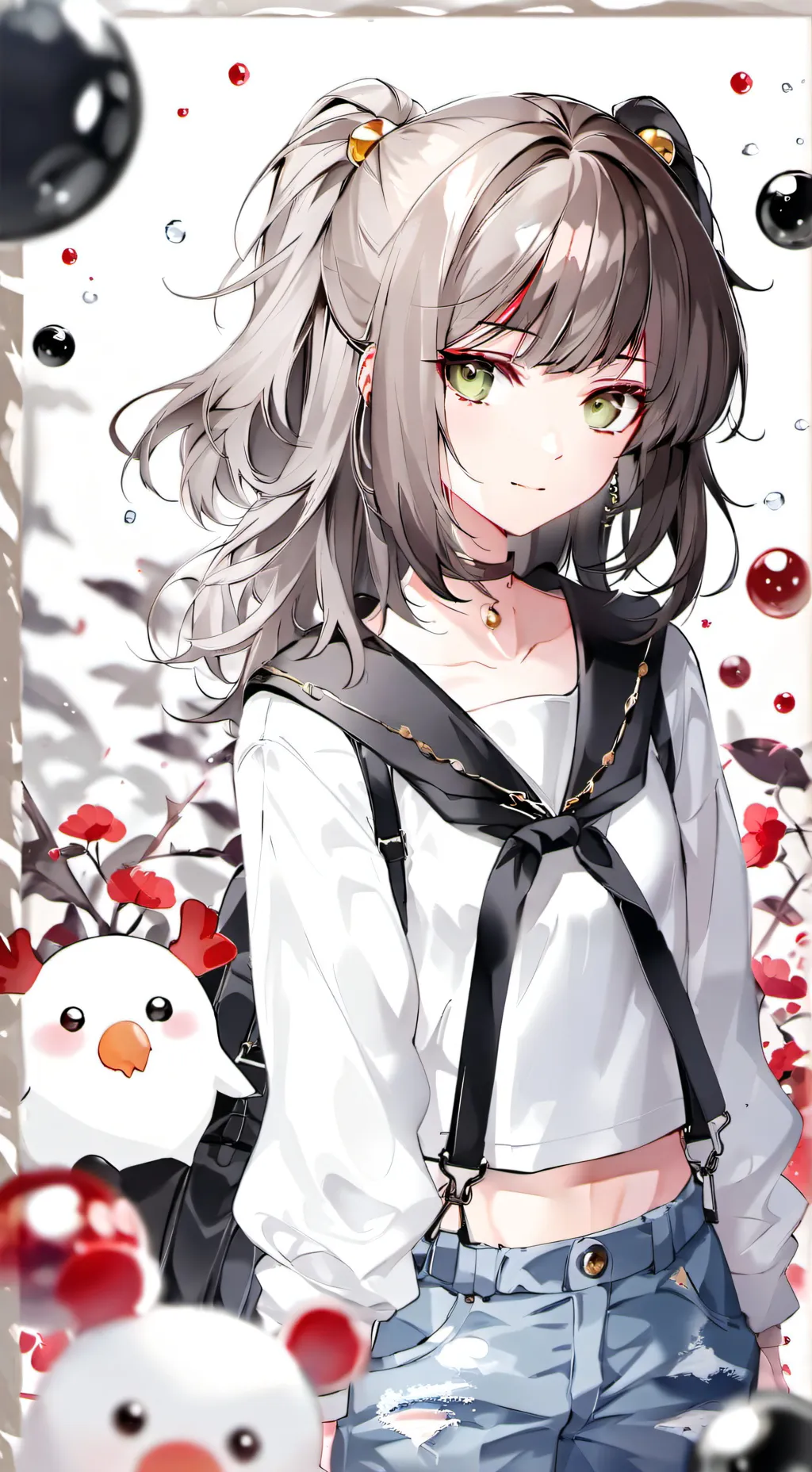 ai character: Lisa  background